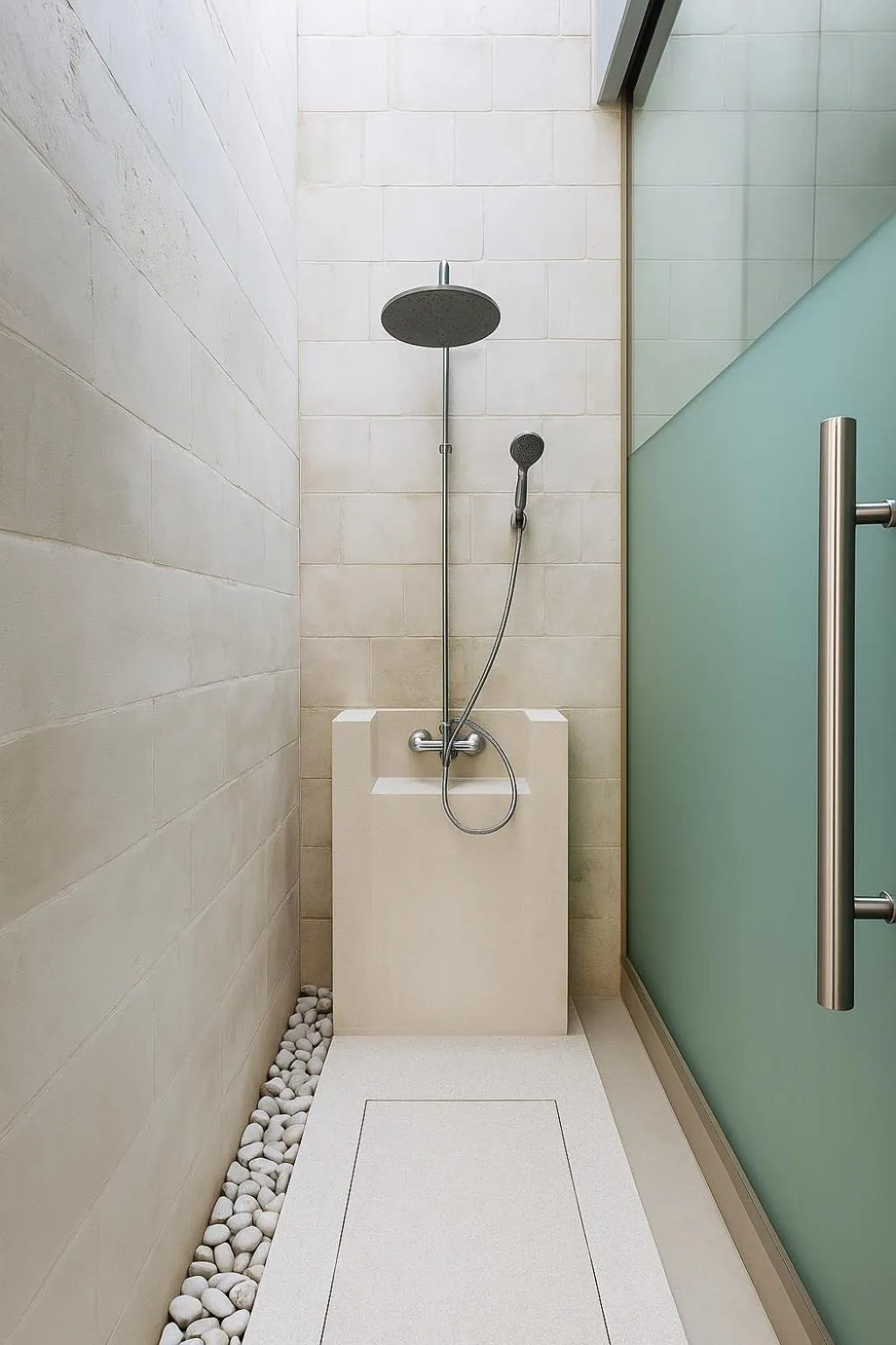 Shower in Akhyana Village