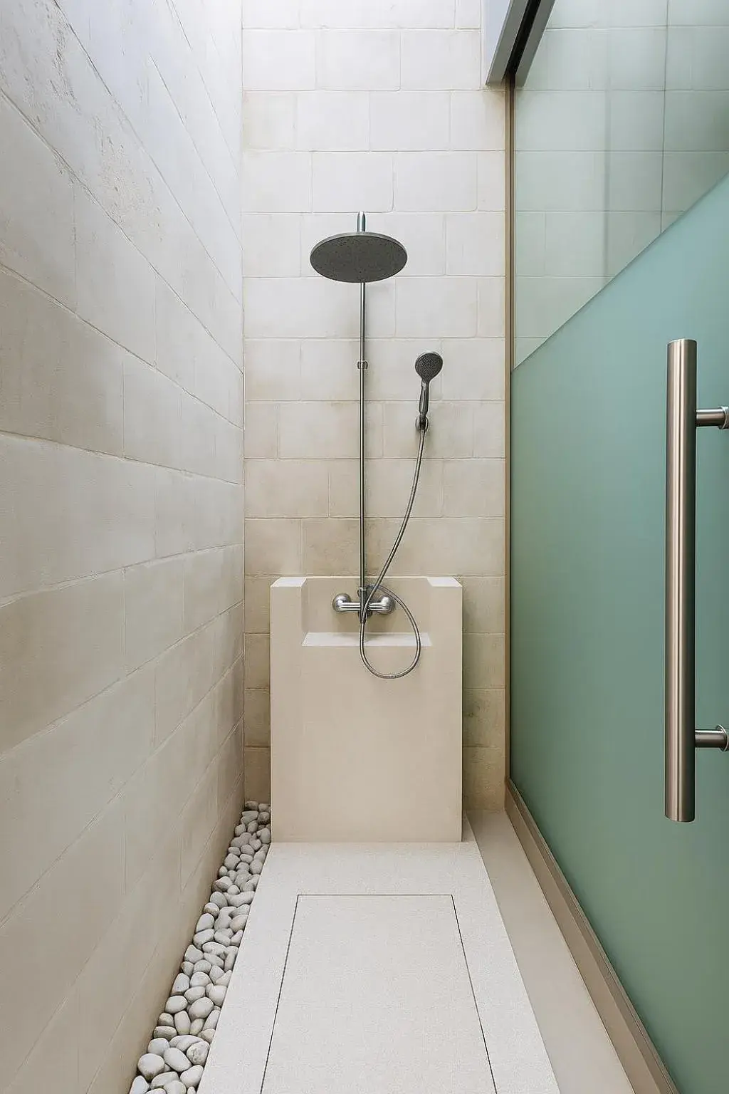 Shower in Akhyana Village Shower in Akhyana Village