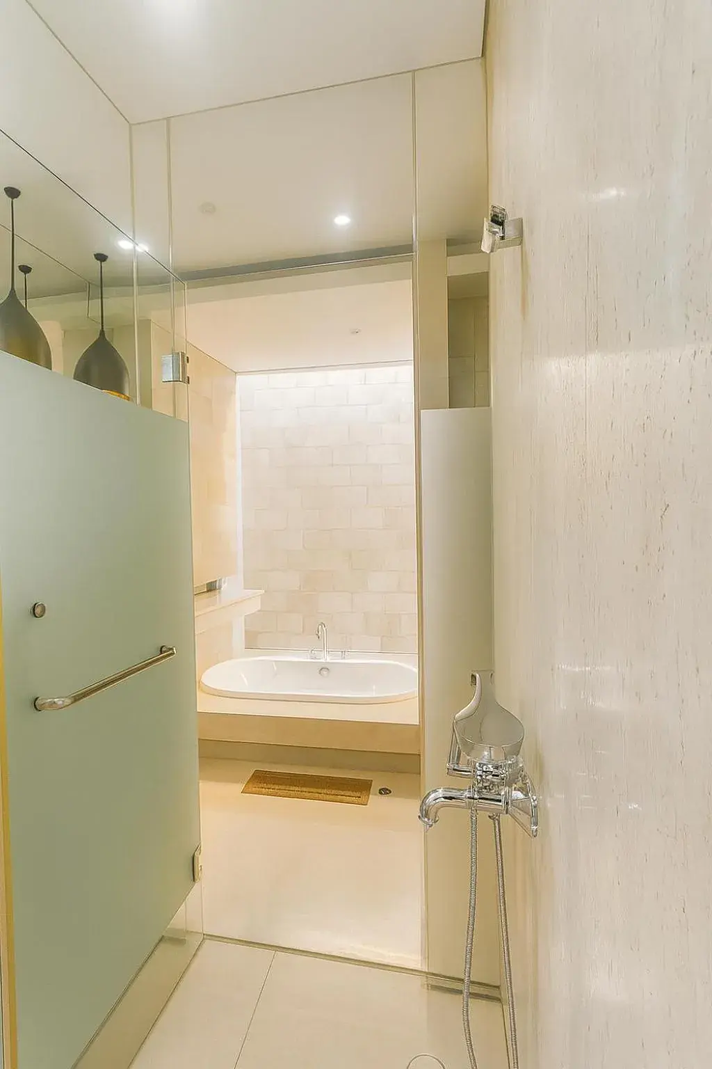 Shower in Akhyana Village Shower in Akhyana Village