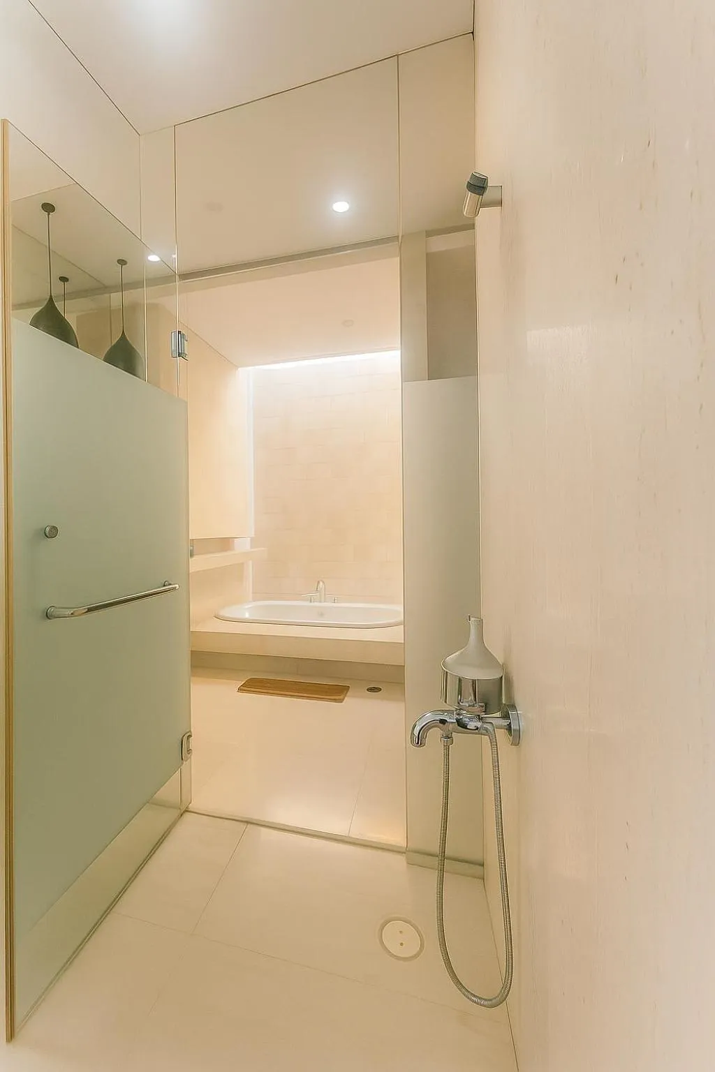 Shower in Akhyana Village