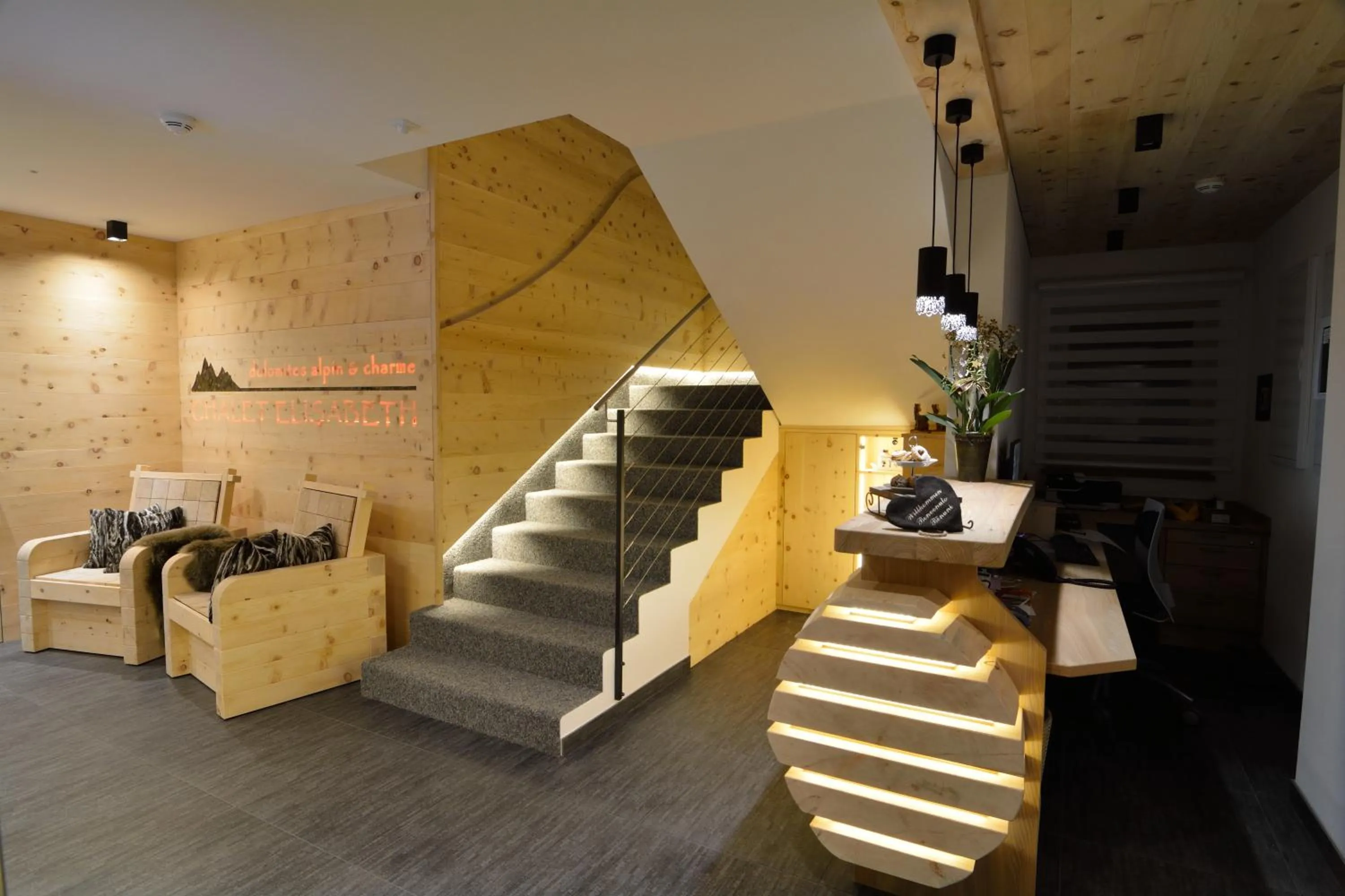 Lobby or reception in Chalet Elisabeth dolomites alpin & charme