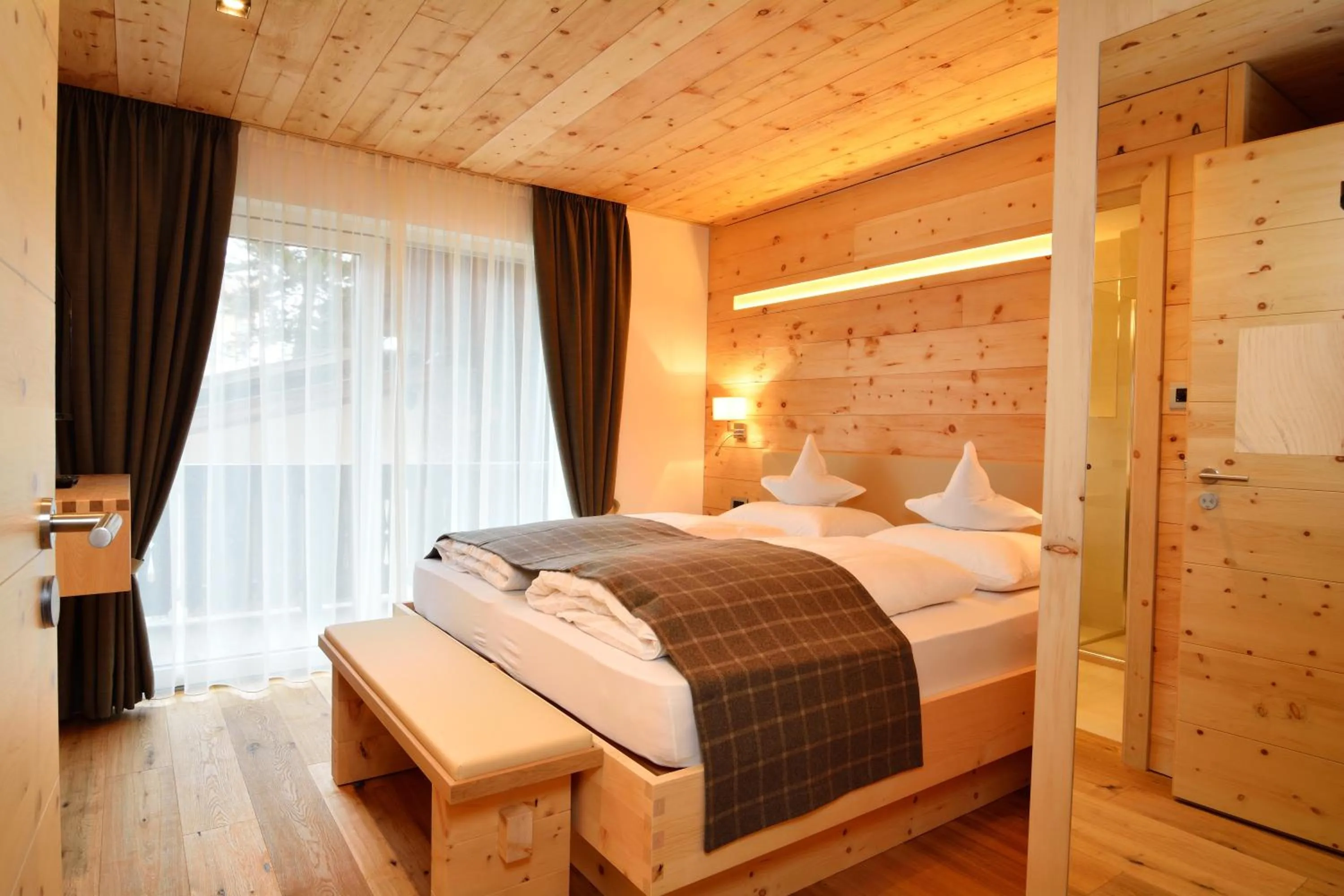 Bedroom, Bed in Chalet Elisabeth dolomites alpin & charme