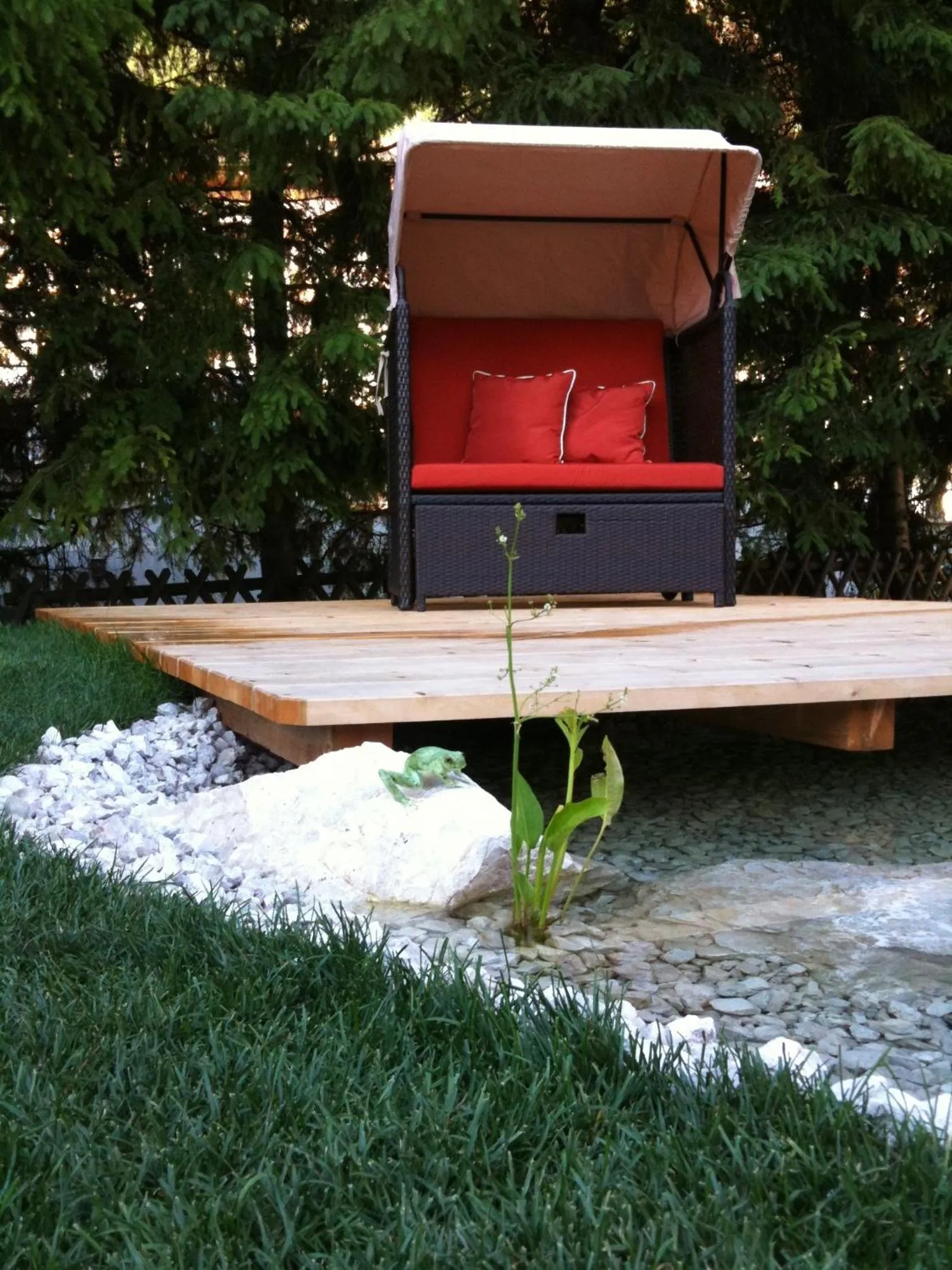 Garden in Chalet Elisabeth dolomites alpin & charme