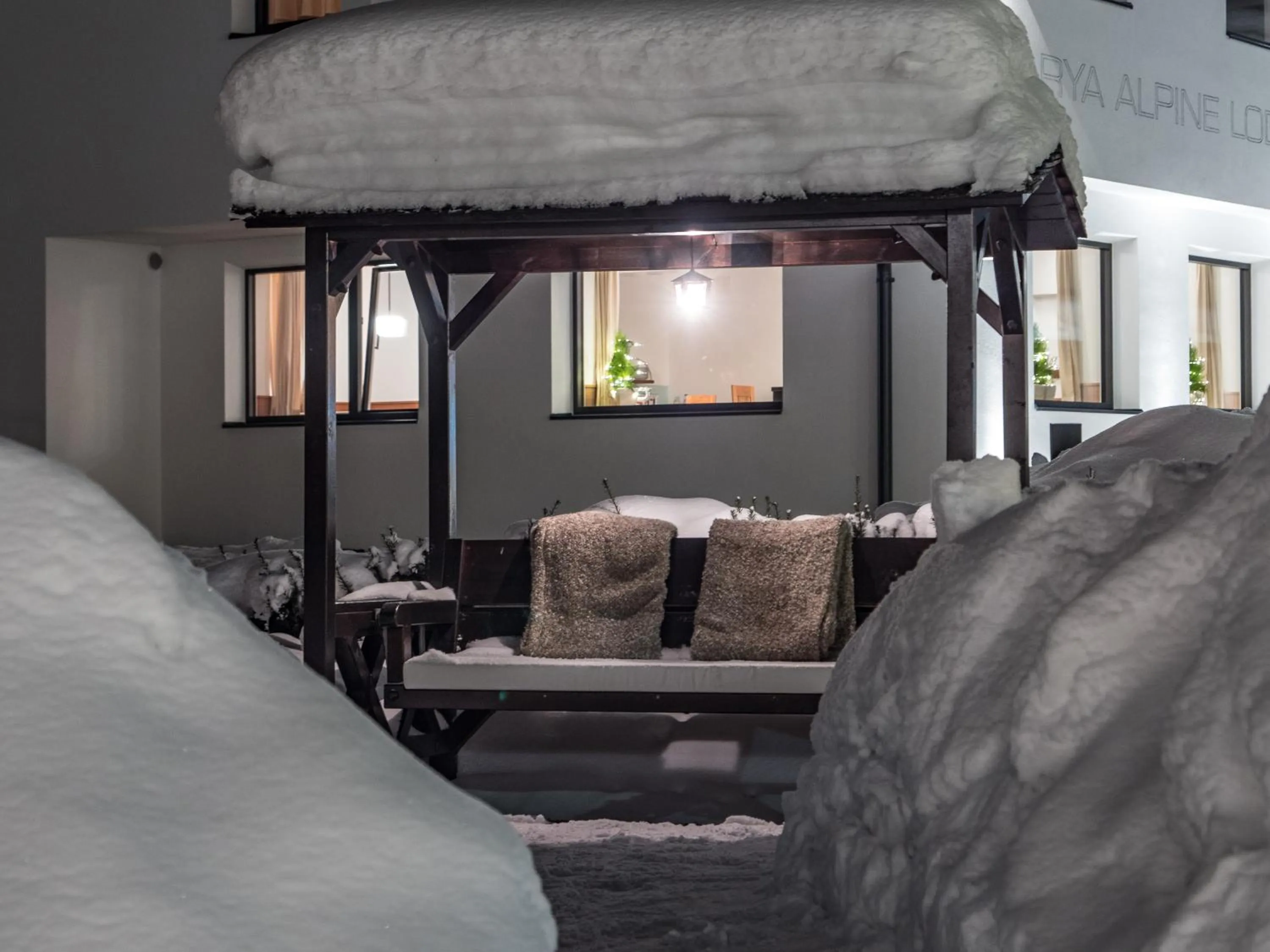 Sauna in Chalet Elisabeth dolomites alpin & charme