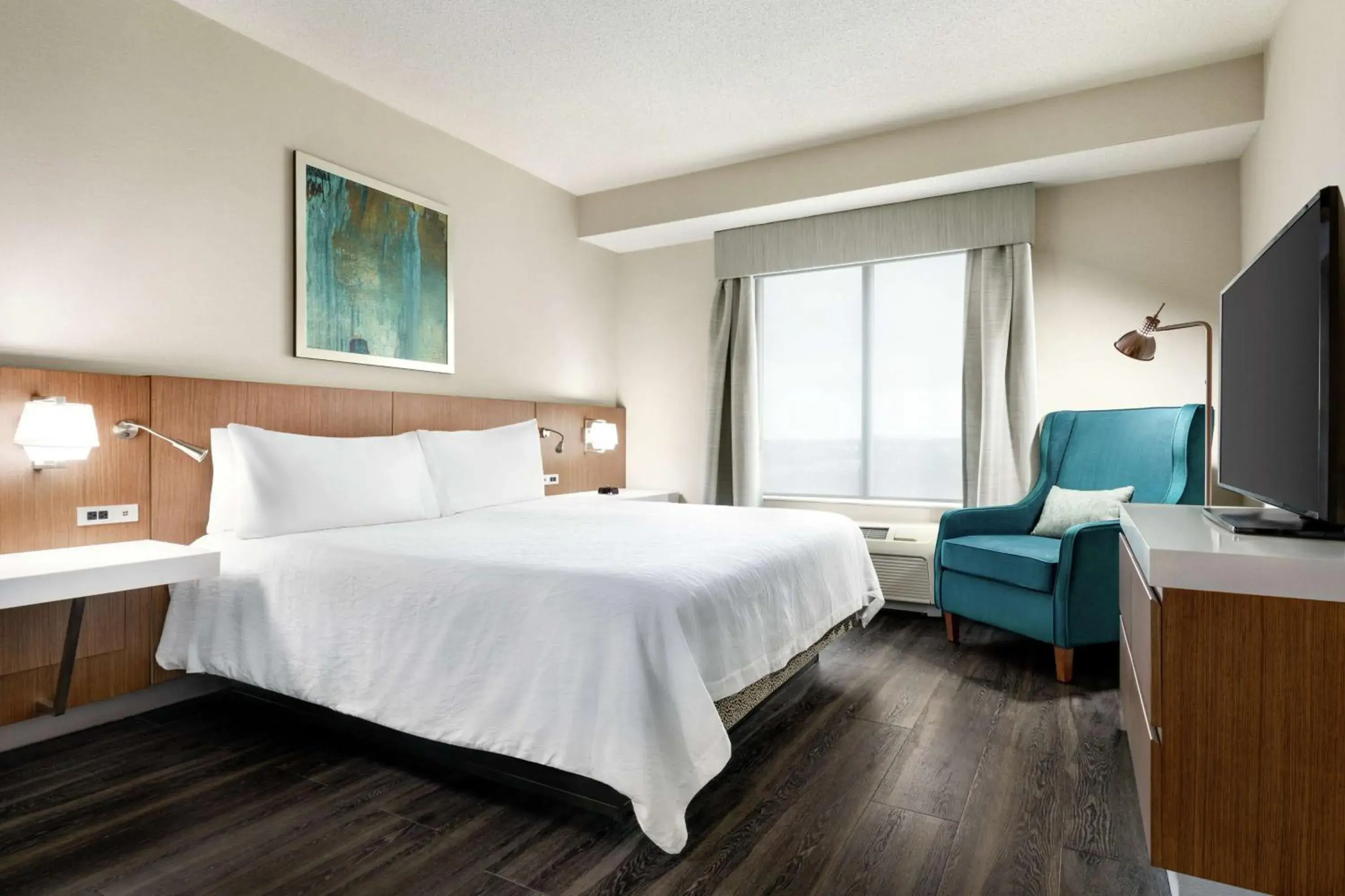 Bed in Hilton Garden Inn Kitchener/Cambridge Bed in Hilton Garden Inn Kitchener/Cambridge