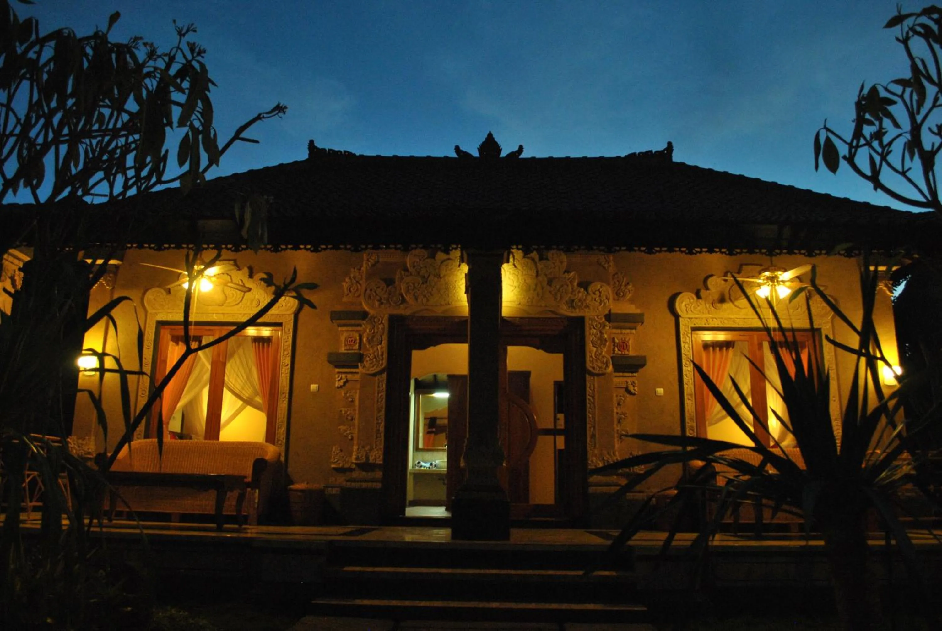 Garden in Trijaya Guest House Pemuteran