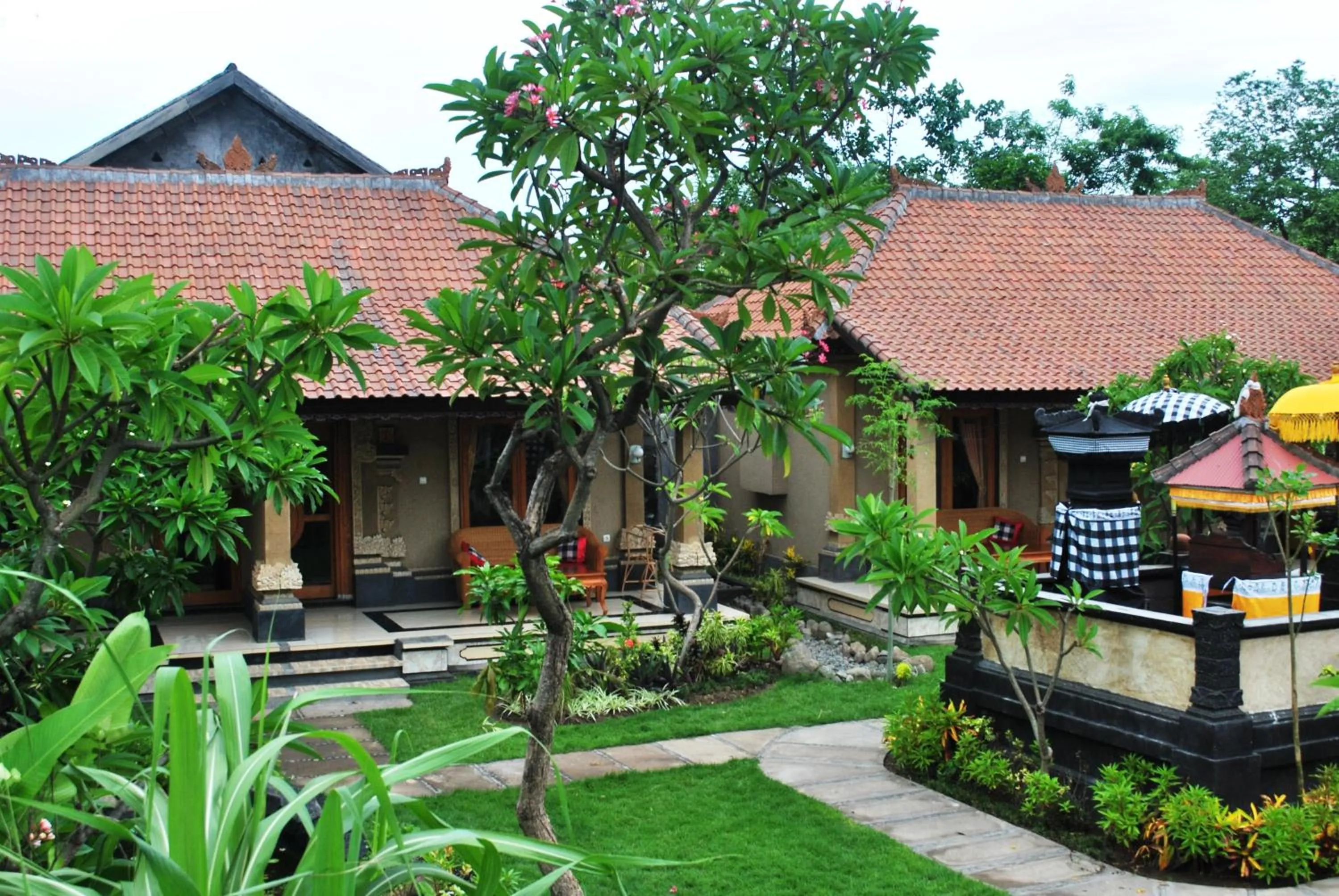 Garden in Trijaya Guest House Pemuteran