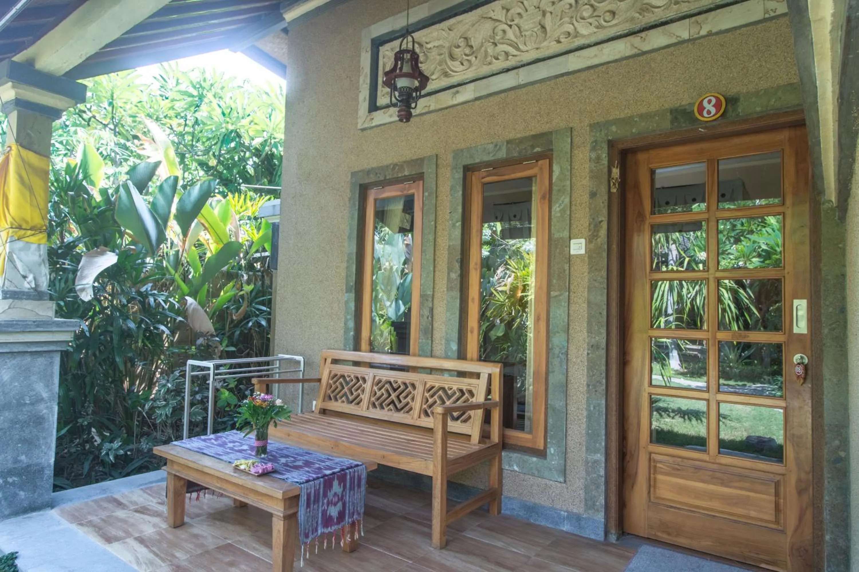 Patio in Trijaya Guest House Pemuteran