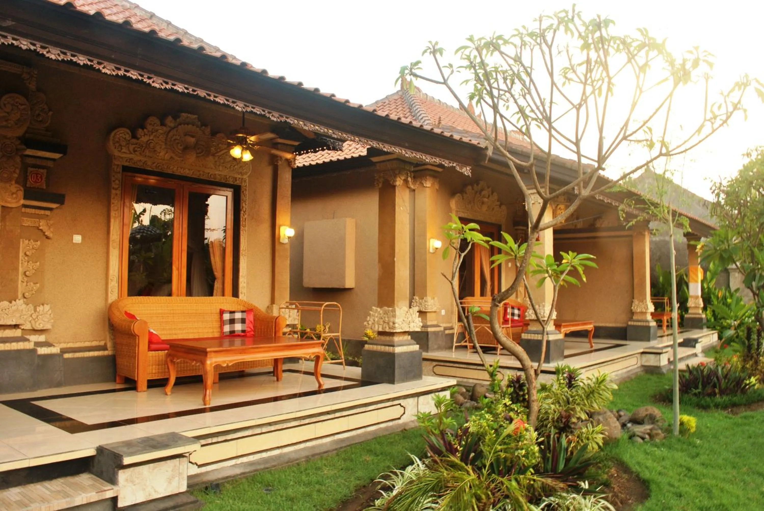 Garden in Trijaya Guest House Pemuteran