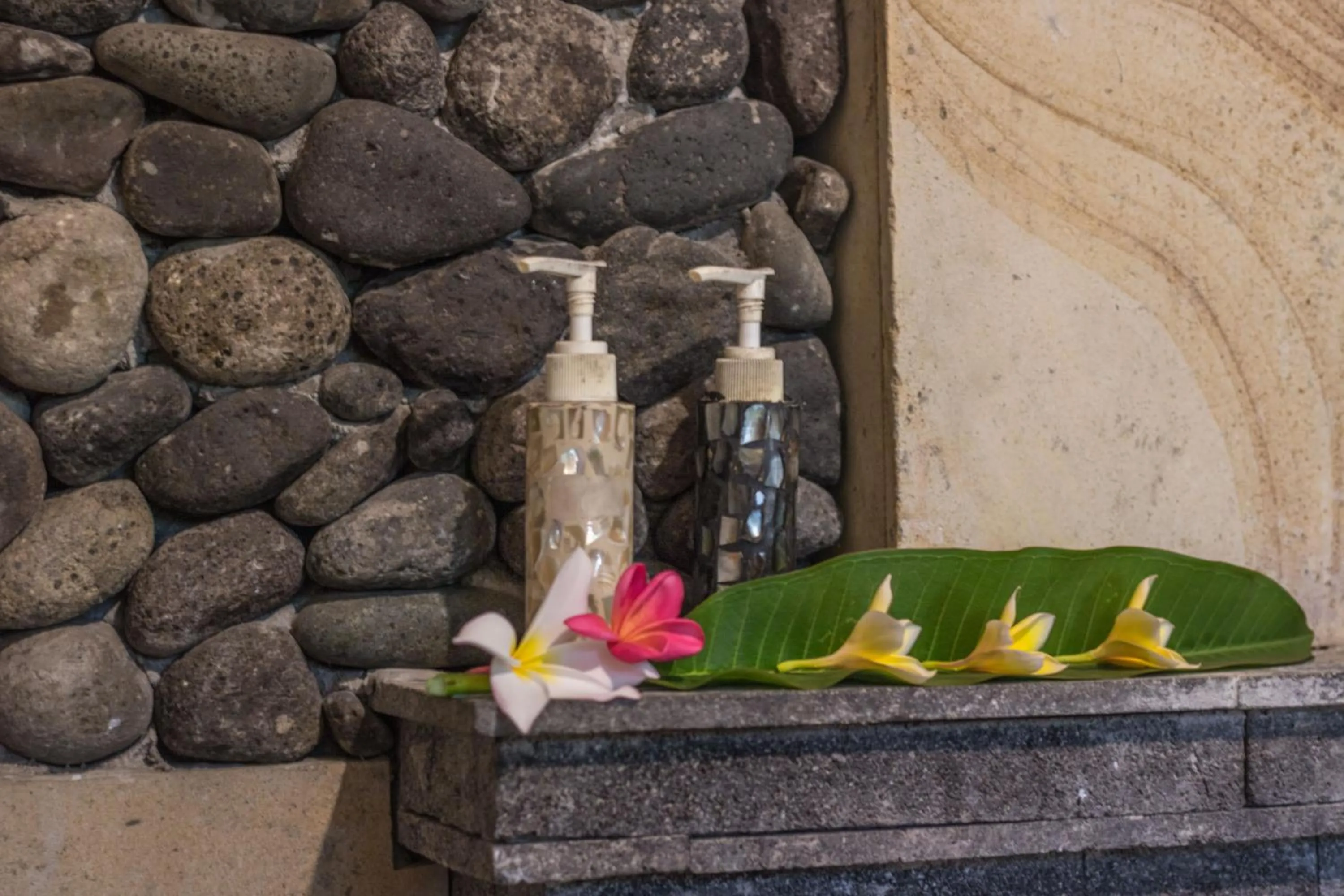 Decorative detail in Trijaya Guest House Pemuteran