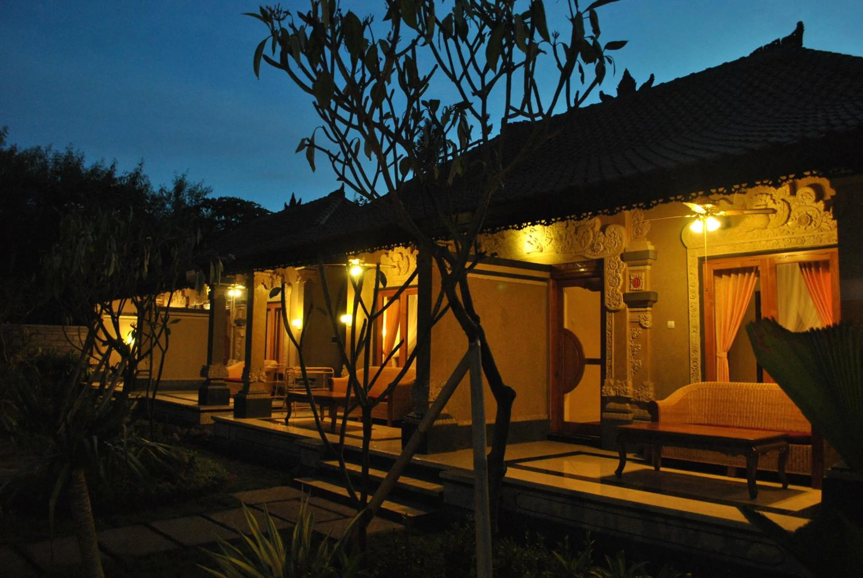 Balcony/Terrace in Trijaya Guest House Pemuteran