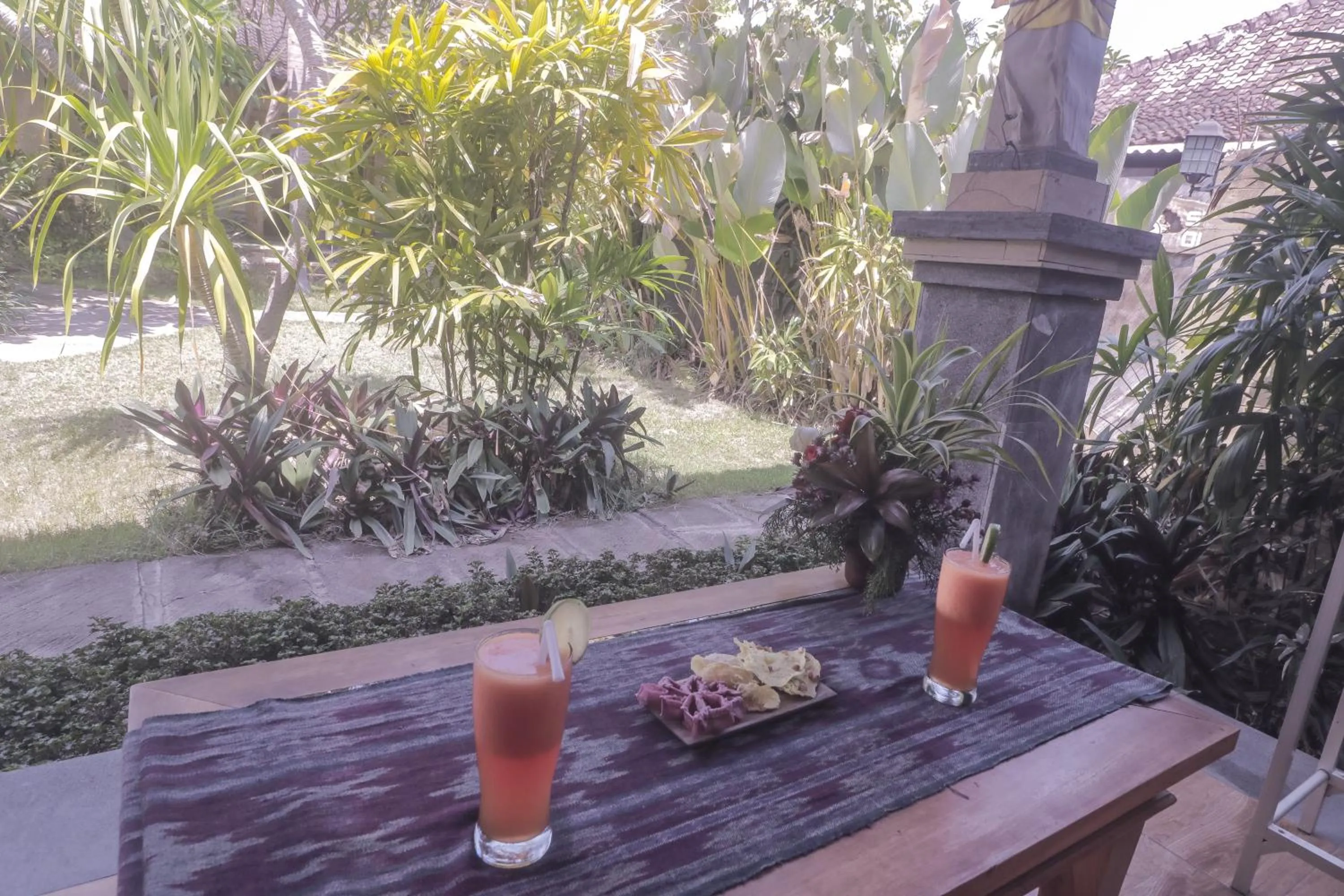 Garden in Trijaya Guest House Pemuteran