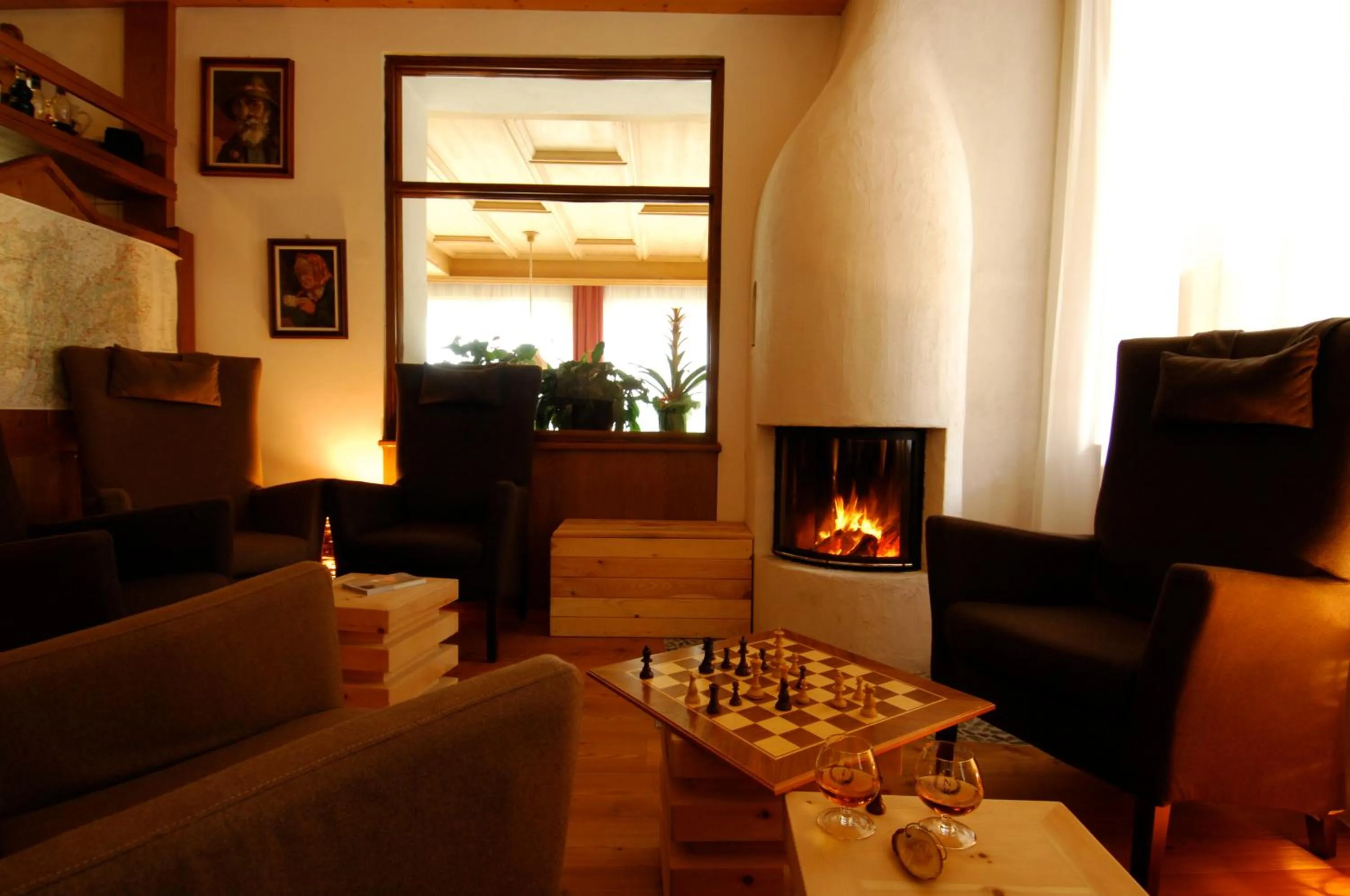 Library in Small & Lovely Hotel Zaluna