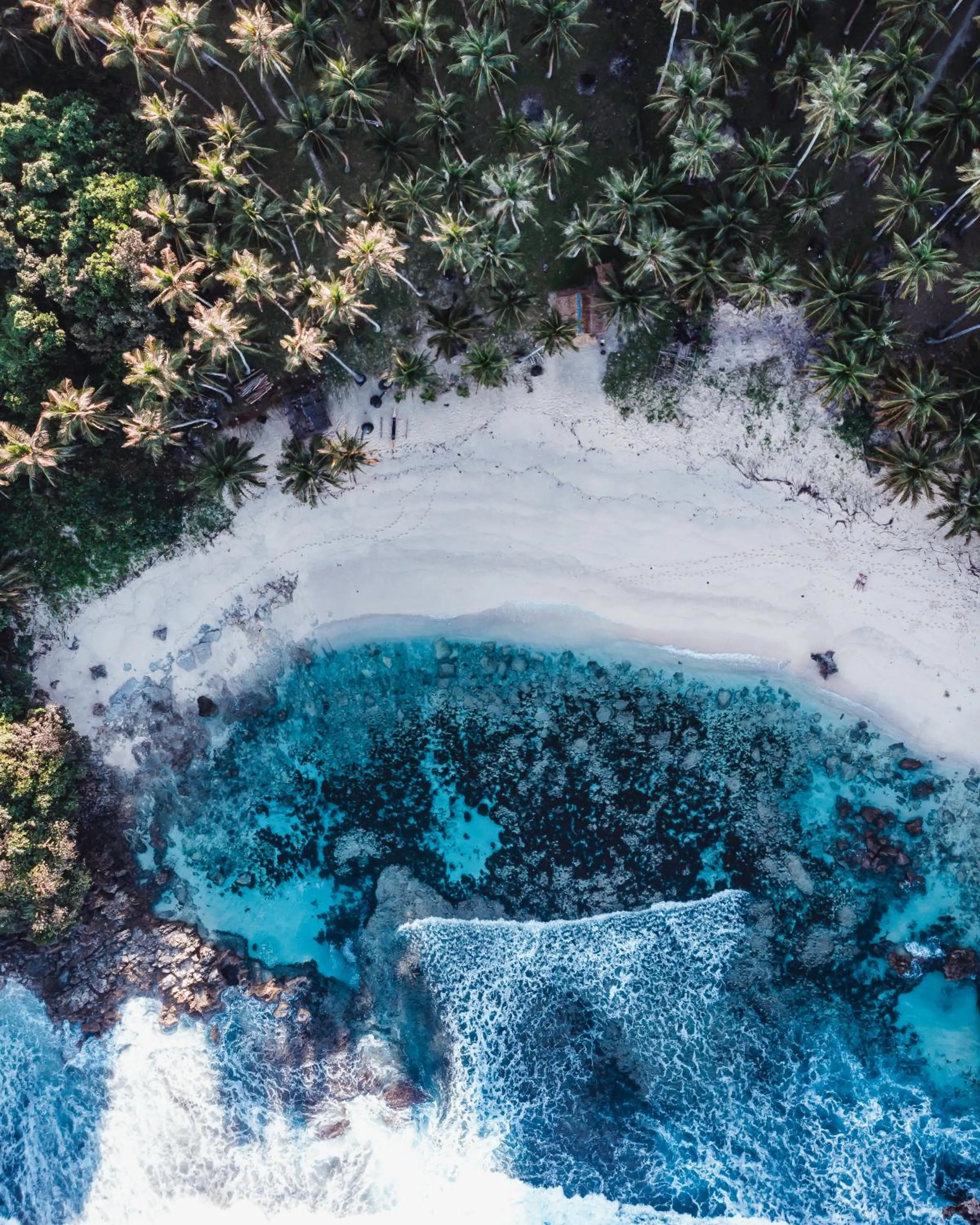Natural landscape in Bamboo Surf Beach
