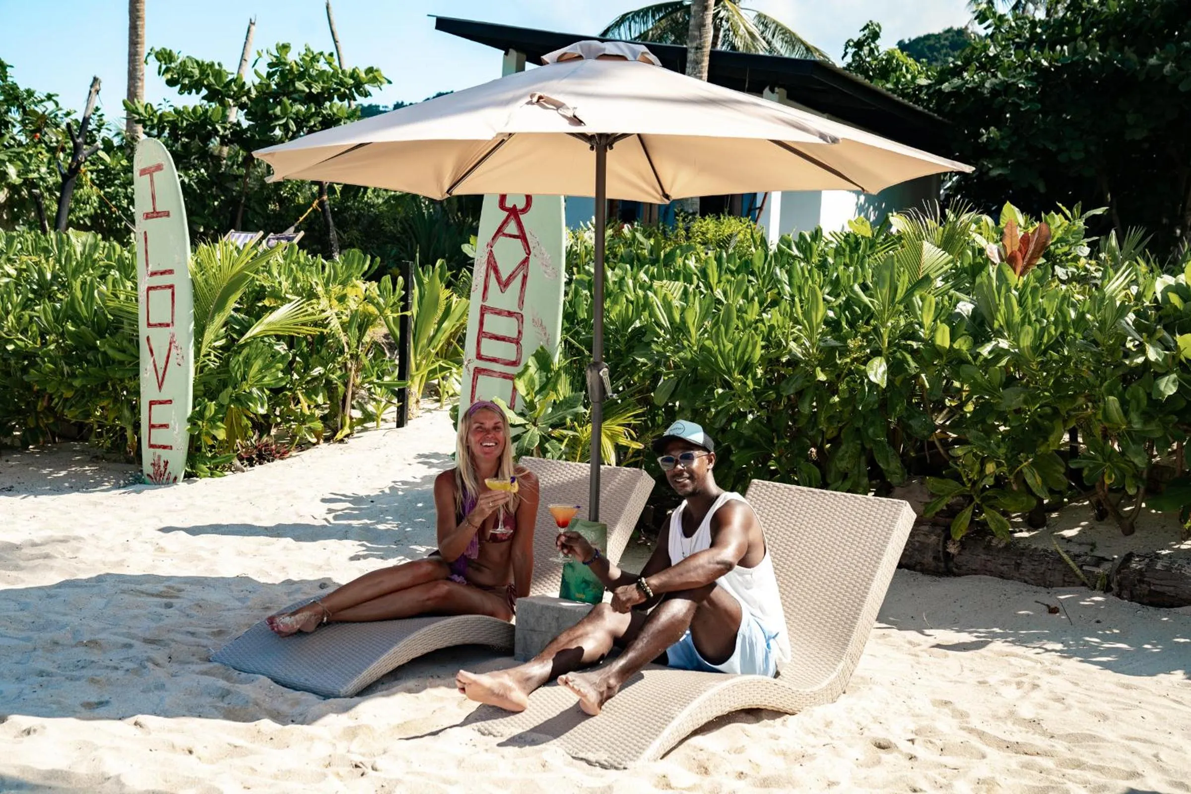 Beach in Bamboo Surf Beach