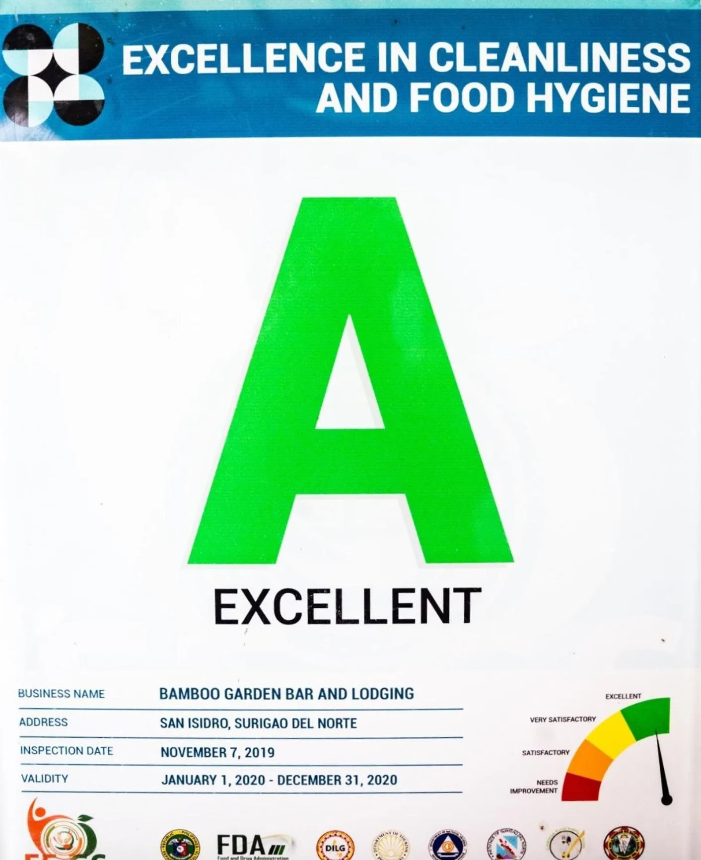 Restaurant/places to eat in Bamboo Surf Beach