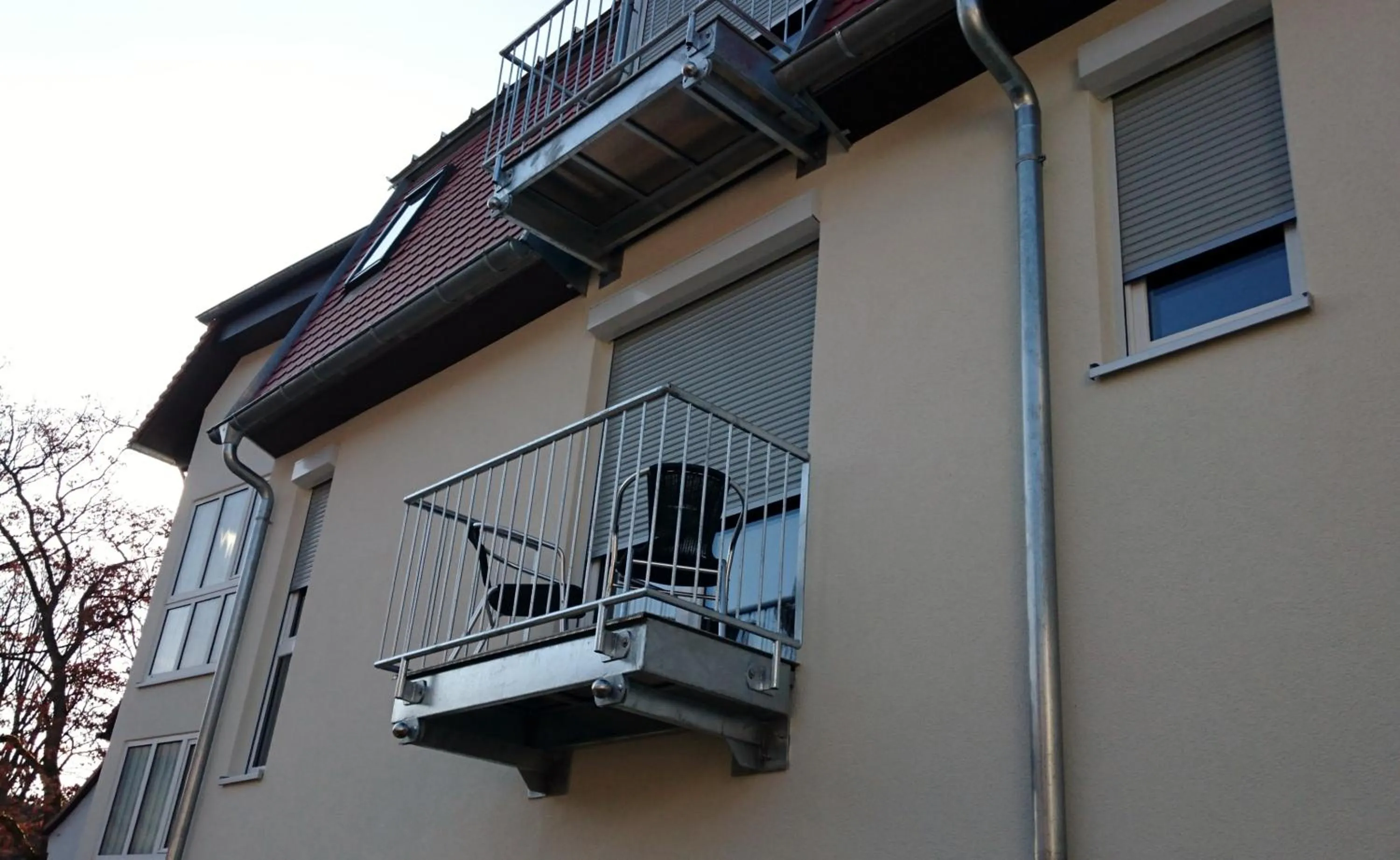 Balcony/Terrace in Gästehaus Langhammer