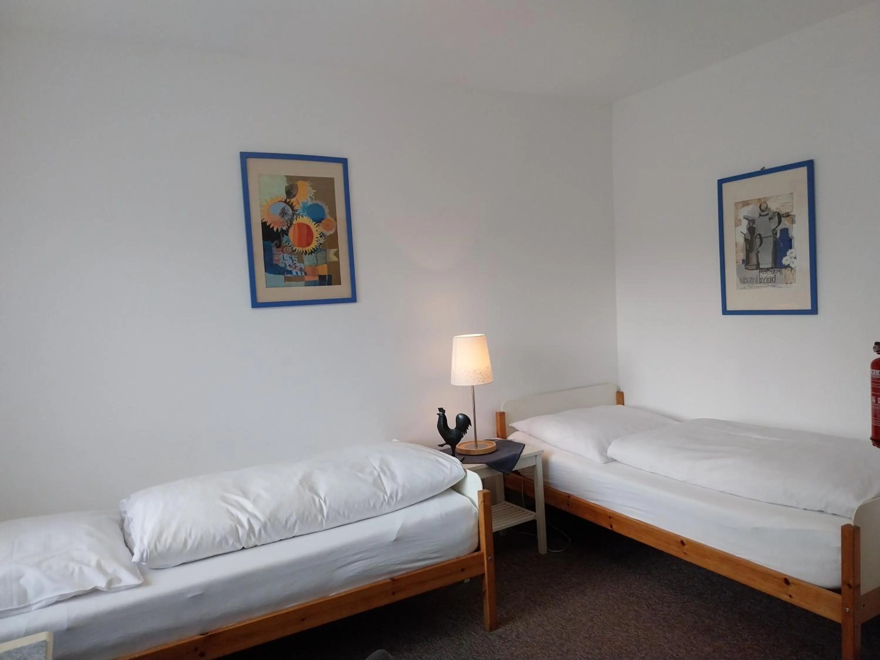 Bed in Gästehaus Langhammer