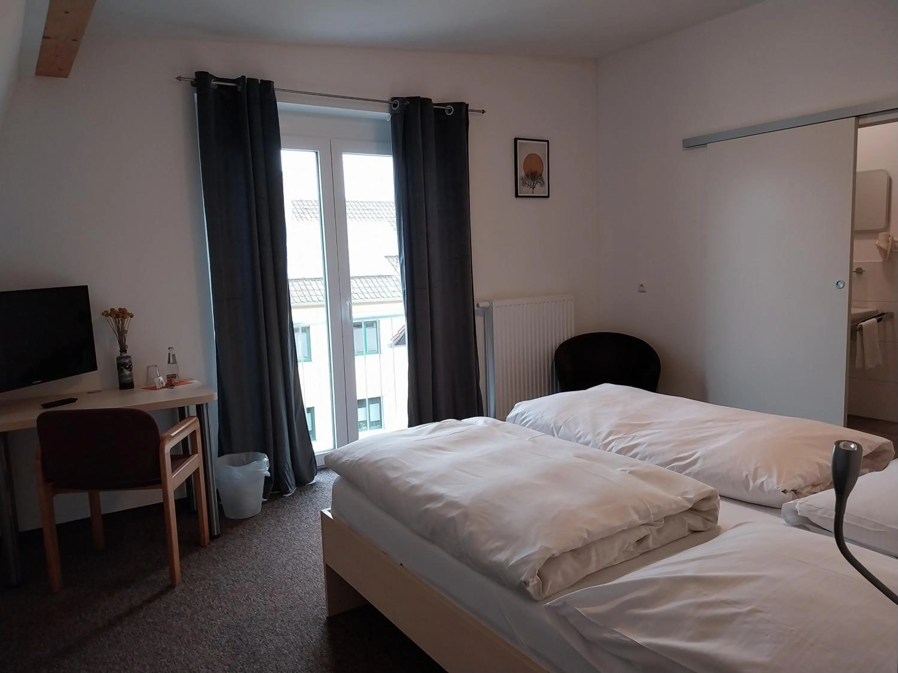 Bed in Gästehaus Langhammer