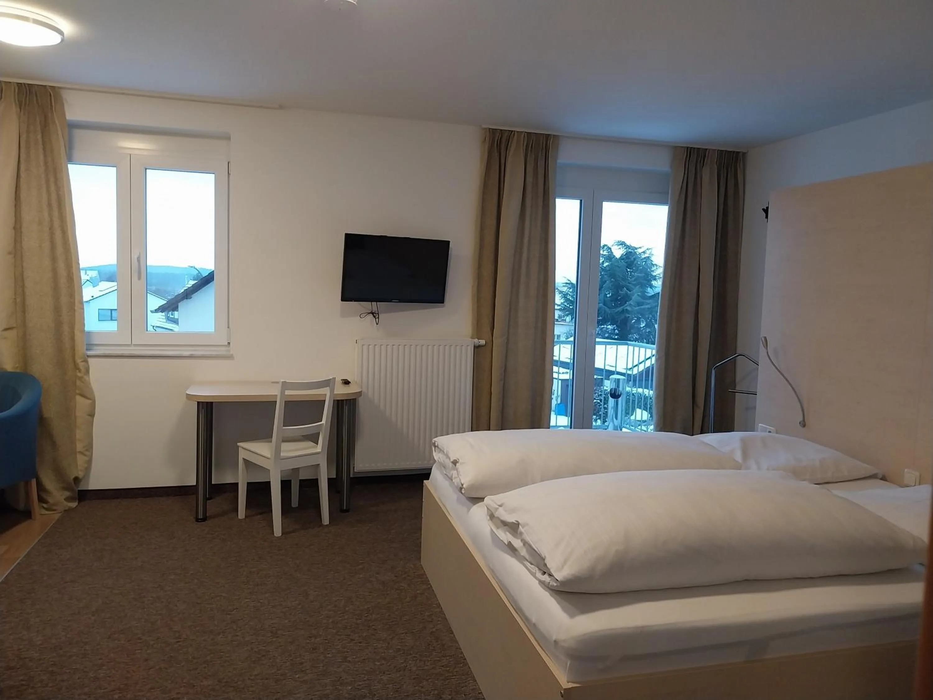 Bed in Gästehaus Langhammer