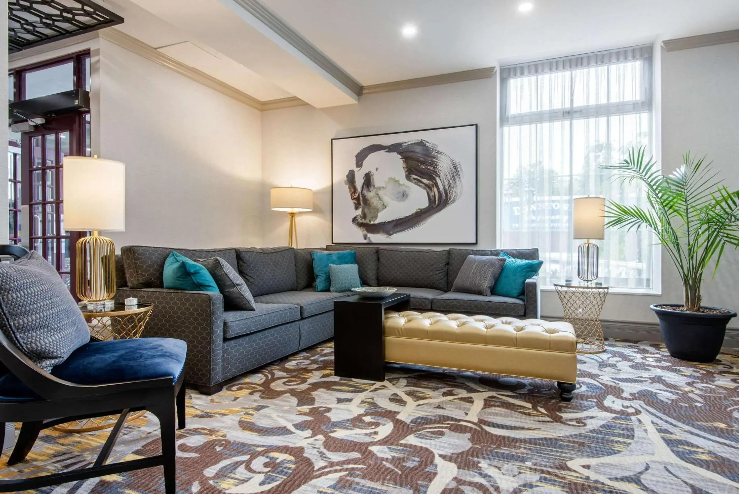 Lobby or reception in The Champlain Waterfront Hotel, an Ascend Collection Hotel Lobby or reception in The Champlain Waterfront Hotel, an Ascend Collection Hotel