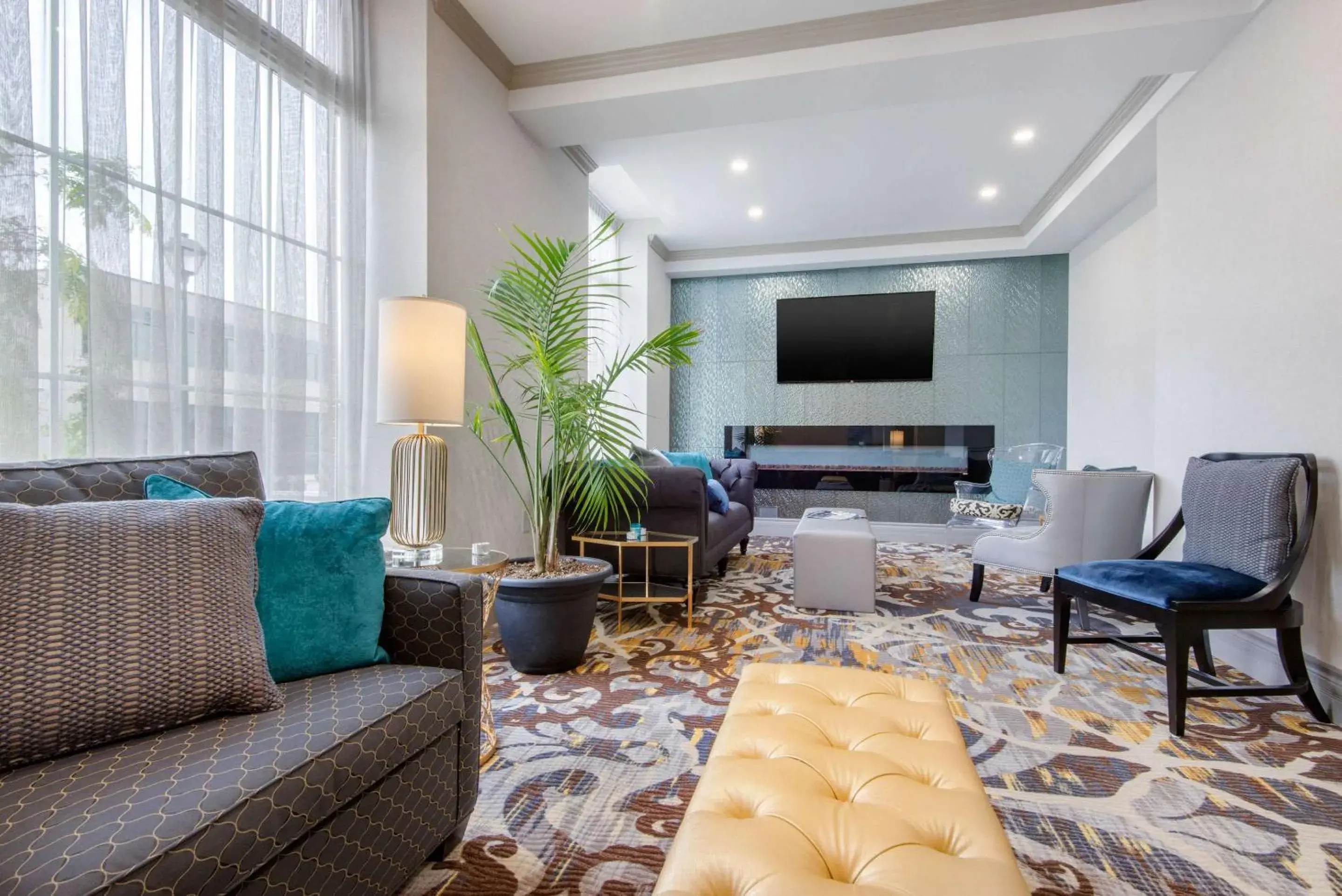 Lobby or reception in The Champlain Waterfront Hotel, an Ascend Collection Hotel Lobby or reception in The Champlain Waterfront Hotel, an Ascend Collection Hotel