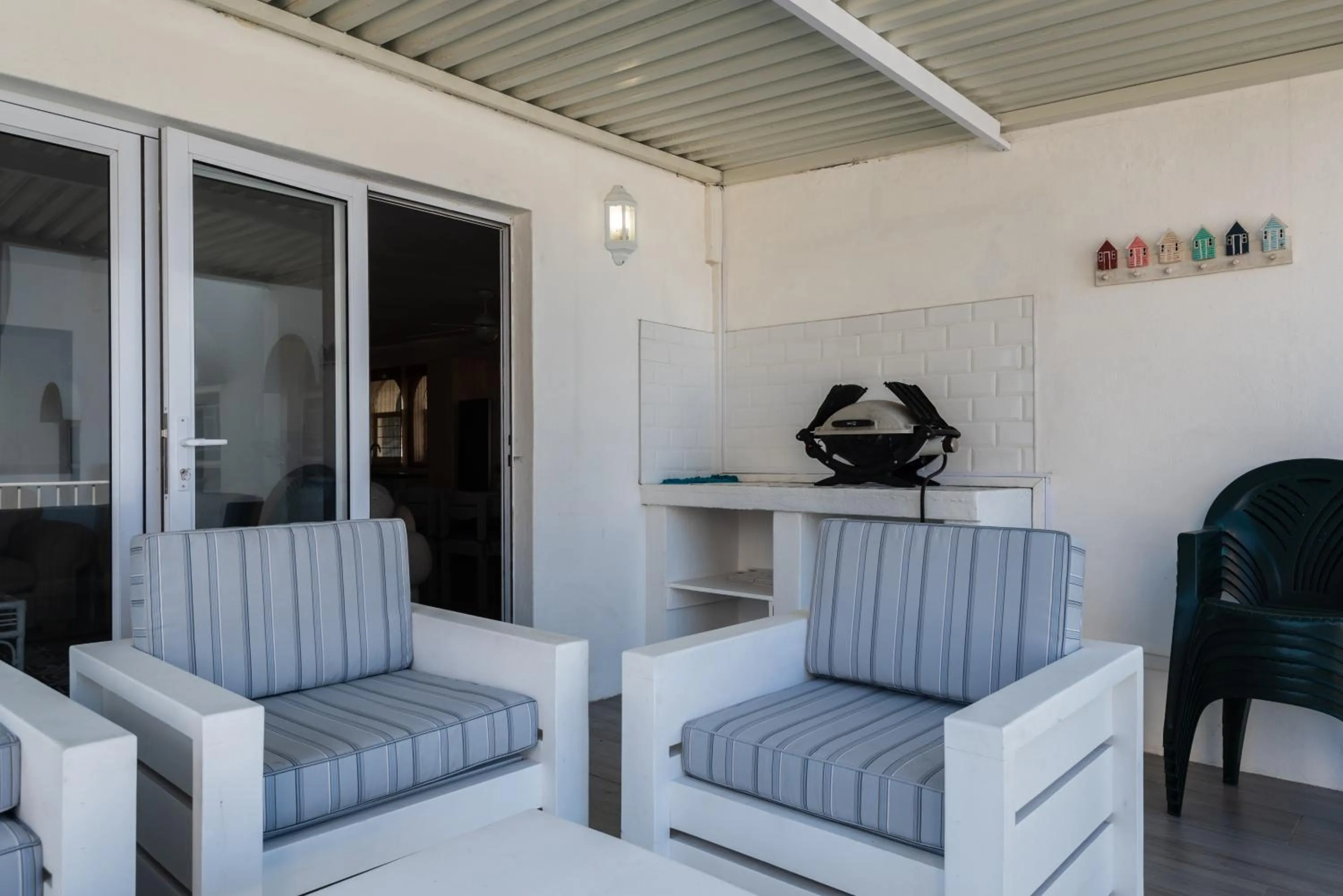 BBQ facilities in La Mustique 13 - With Inverter