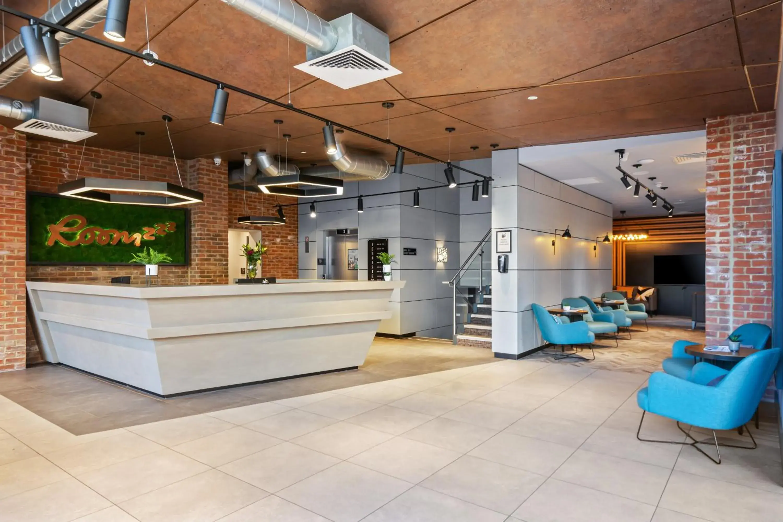 Lobby or reception in Roomzzz Newcastle City Lobby or reception in Roomzzz Newcastle City