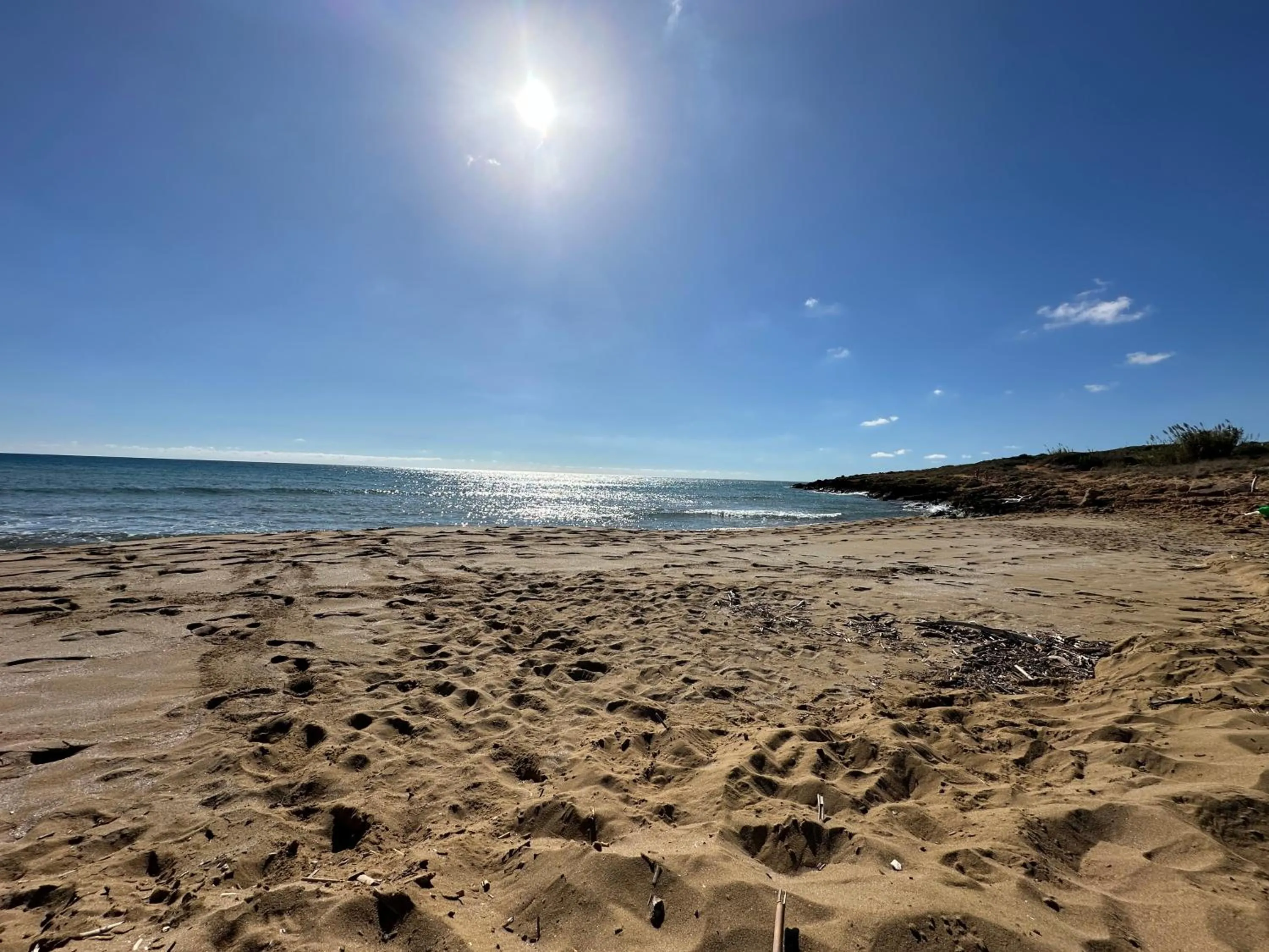 Beach in La Madonnina