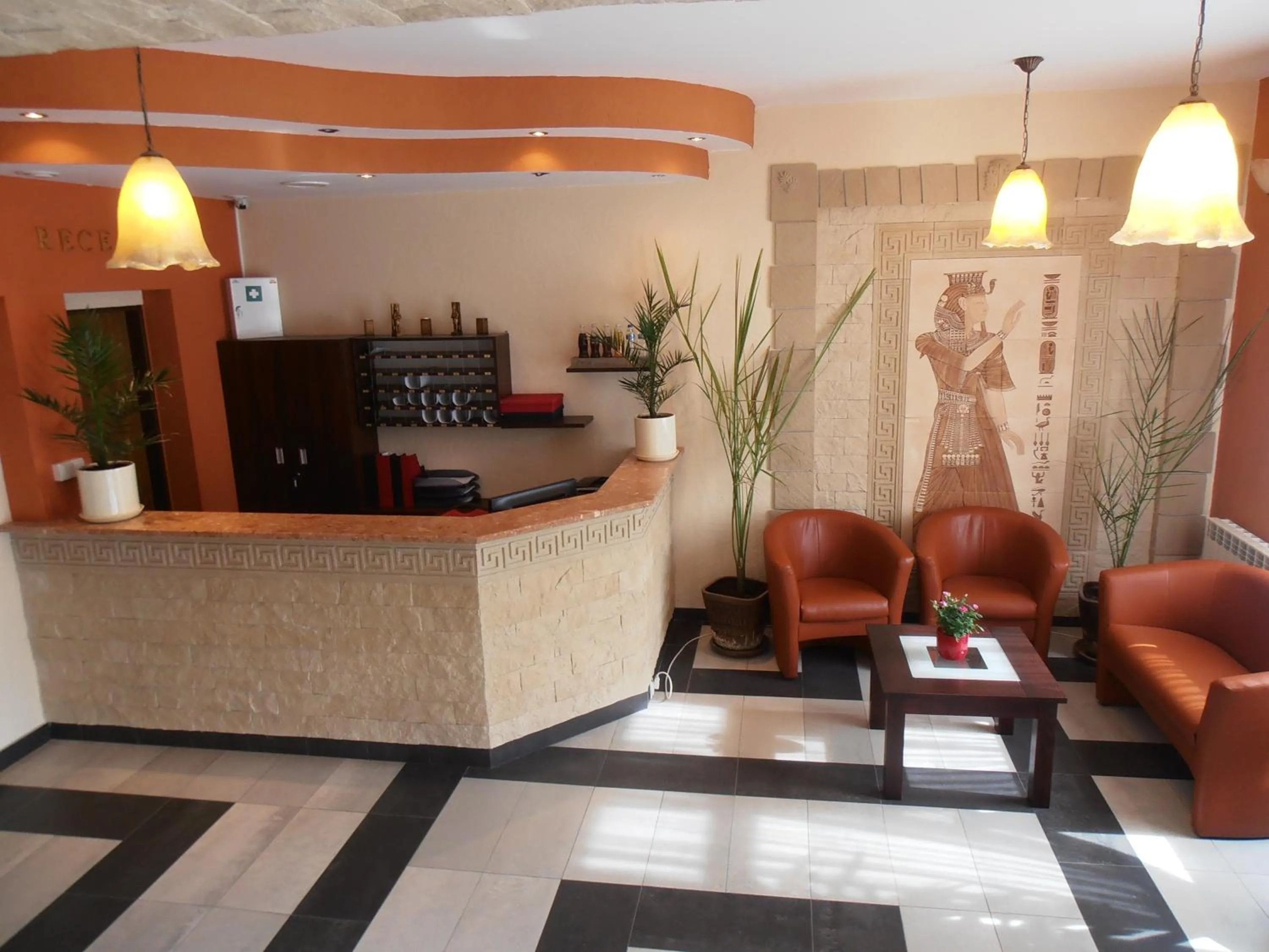 Lobby or reception in Villa Ramzes