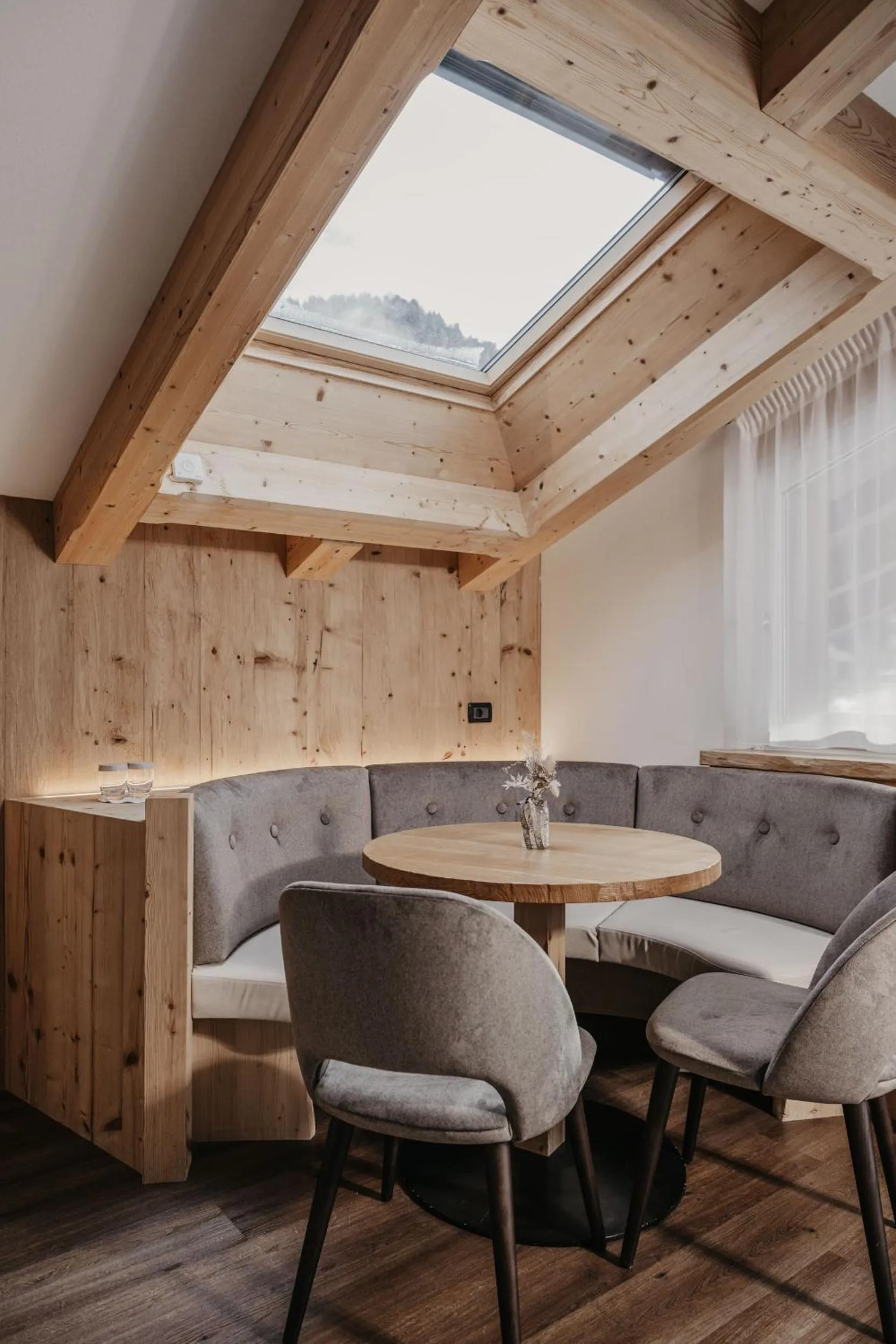 Seating area in Freina Mountain Lifestyle Hotel