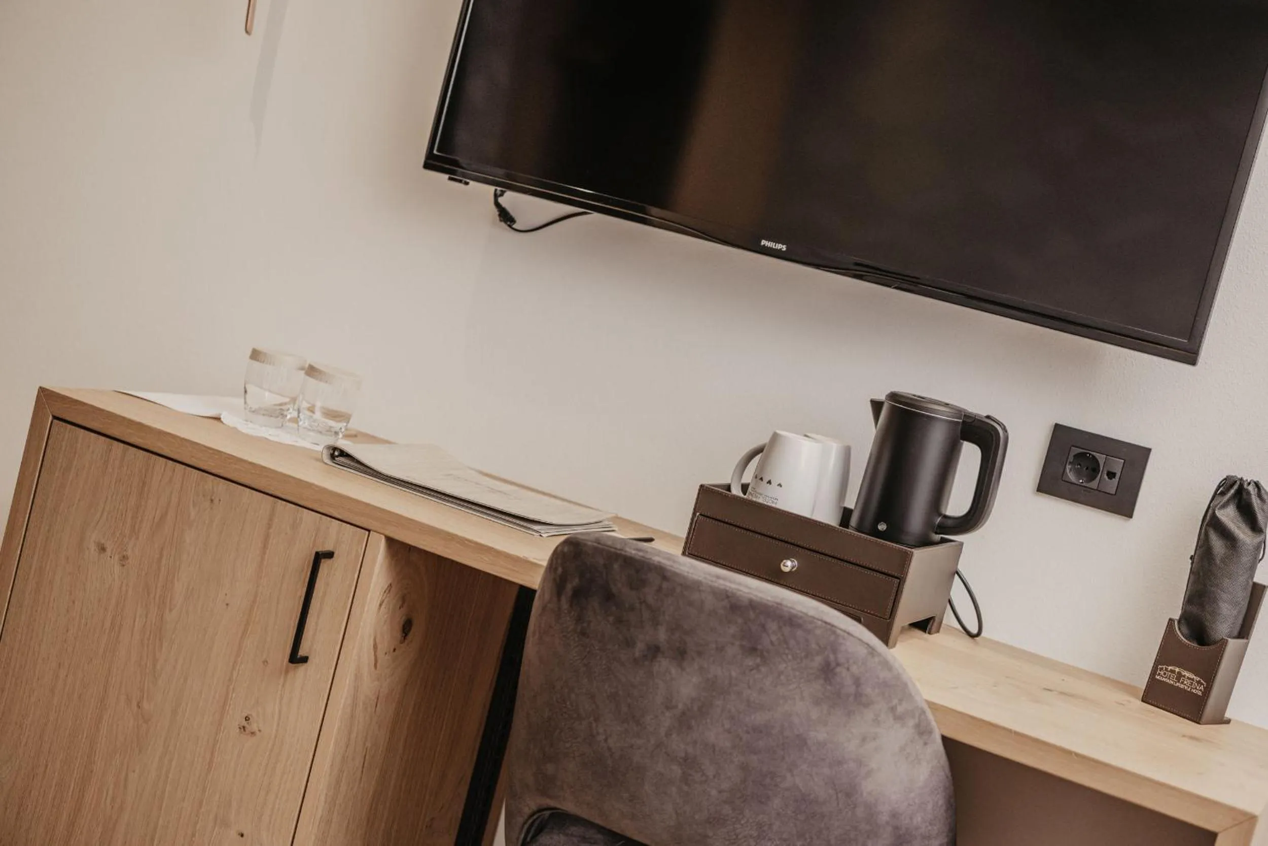 minibar in Freina Mountain Lifestyle Hotel