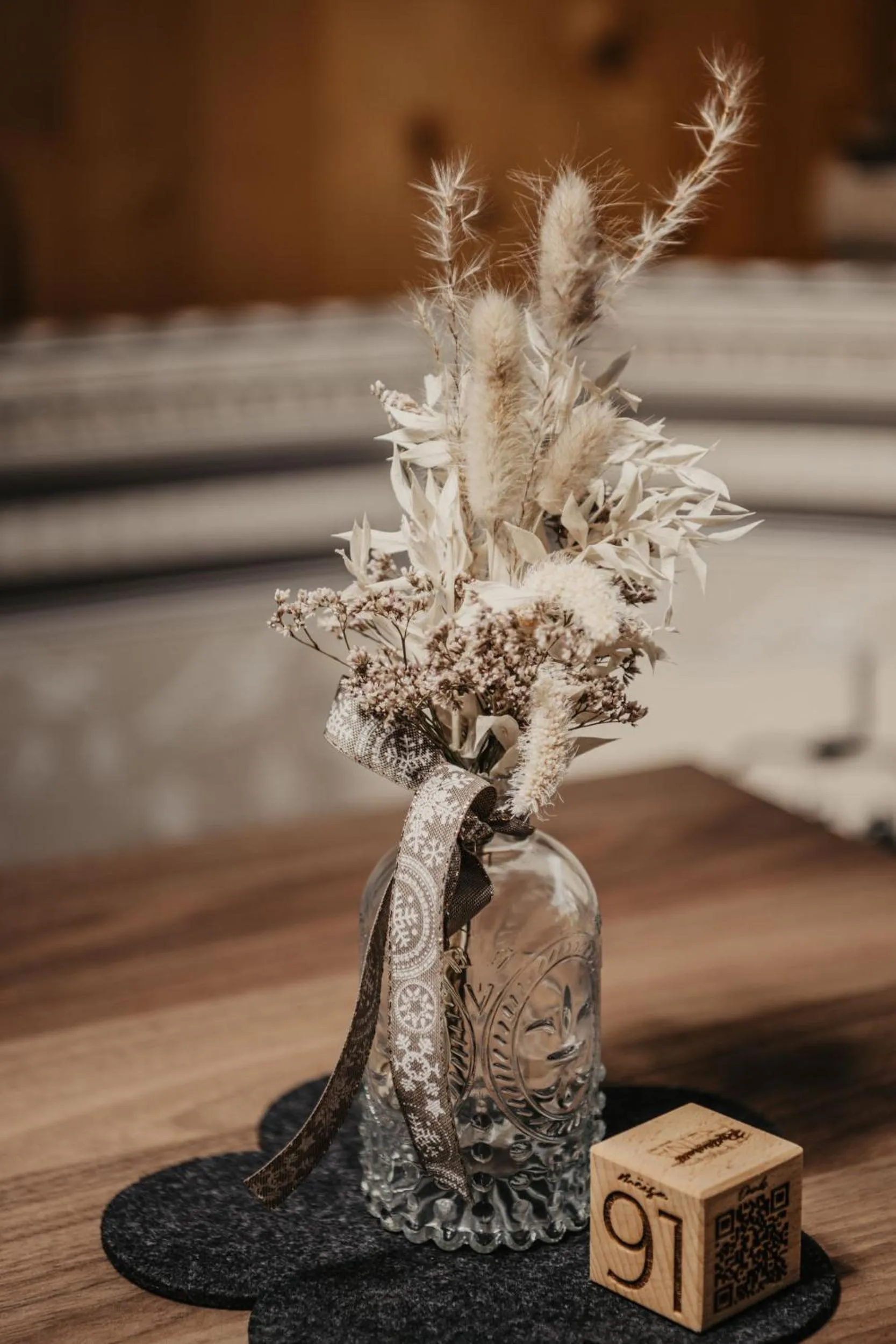 Decorative detail in Freina Mountain Lifestyle Hotel