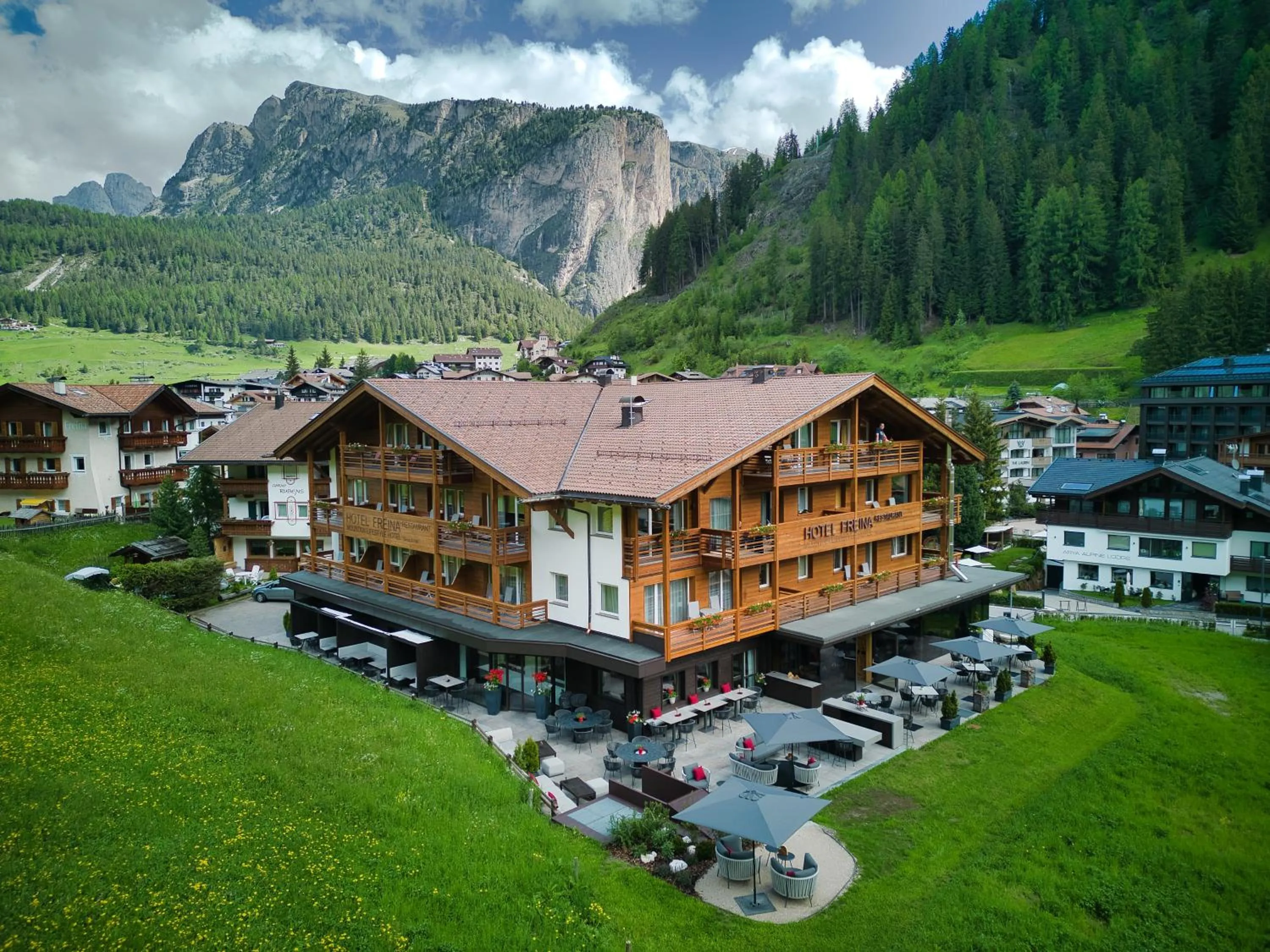 Property building in Freina Mountain Lifestyle Hotel