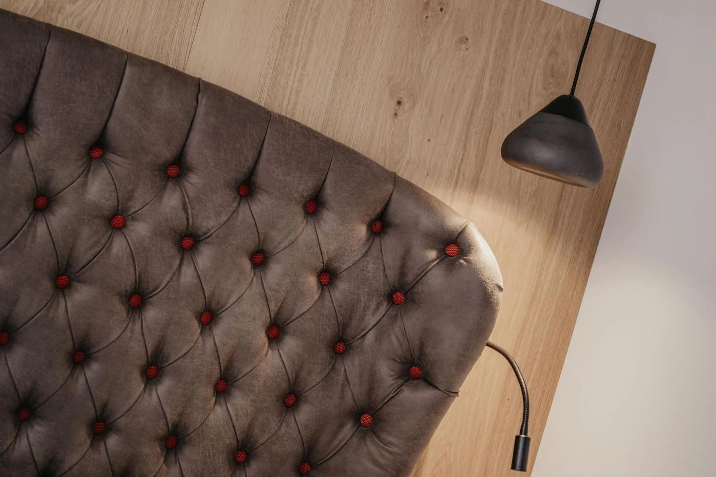 Bed in Freina Mountain Lifestyle Hotel