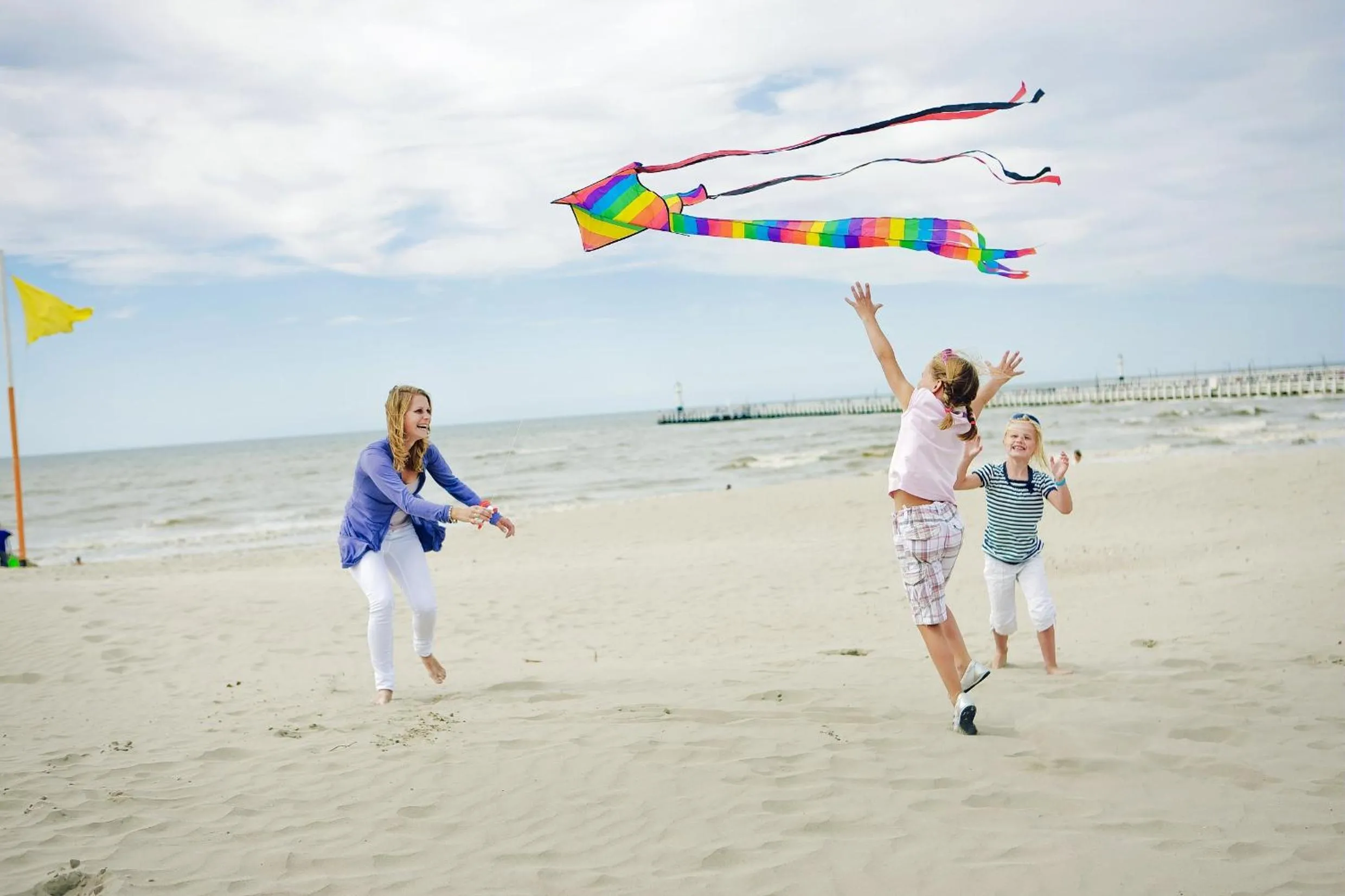 Beach in Sunparks Oostduinkerke - Plopsaland