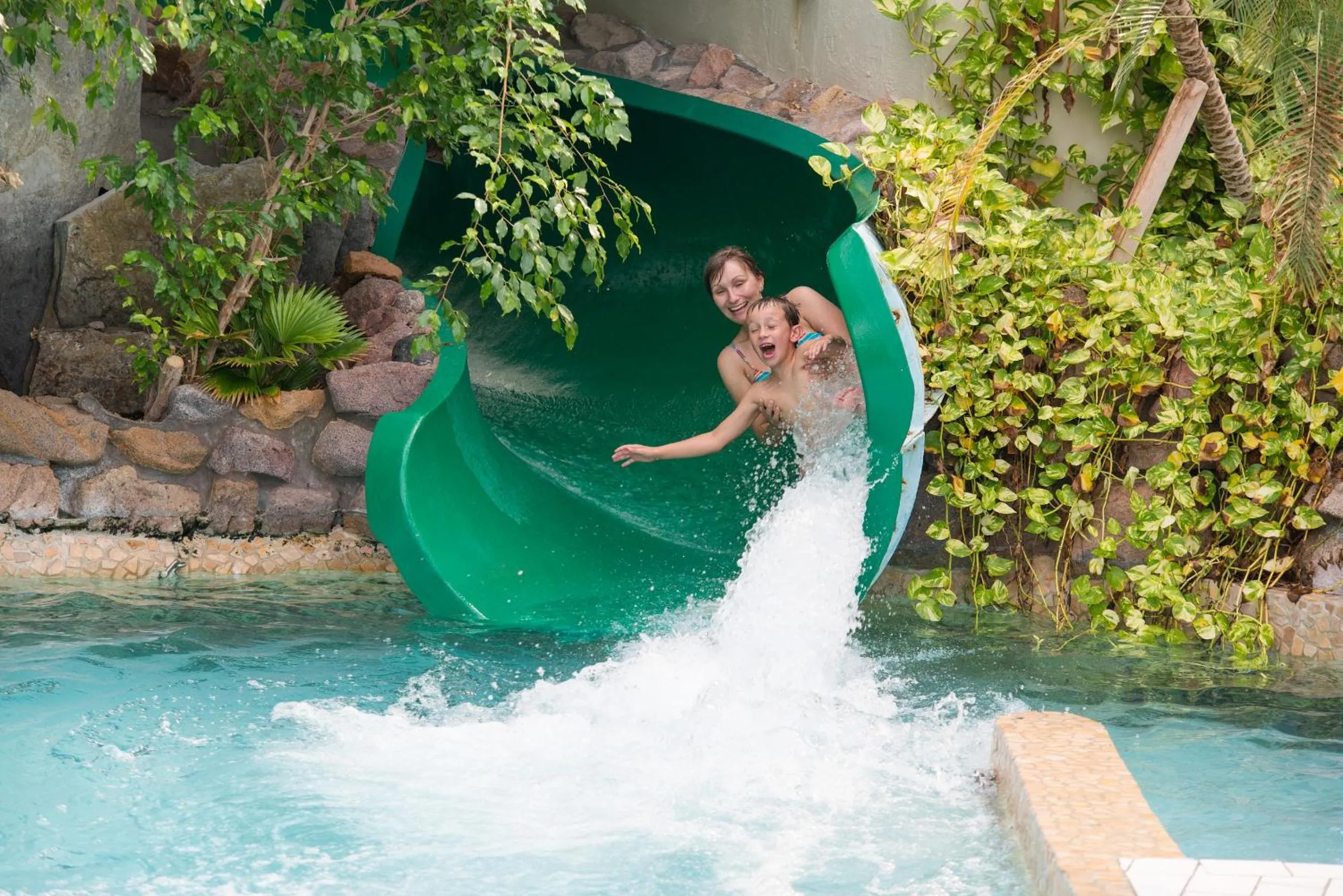 Swimming pool in Sunparks Oostduinkerke - Plopsaland