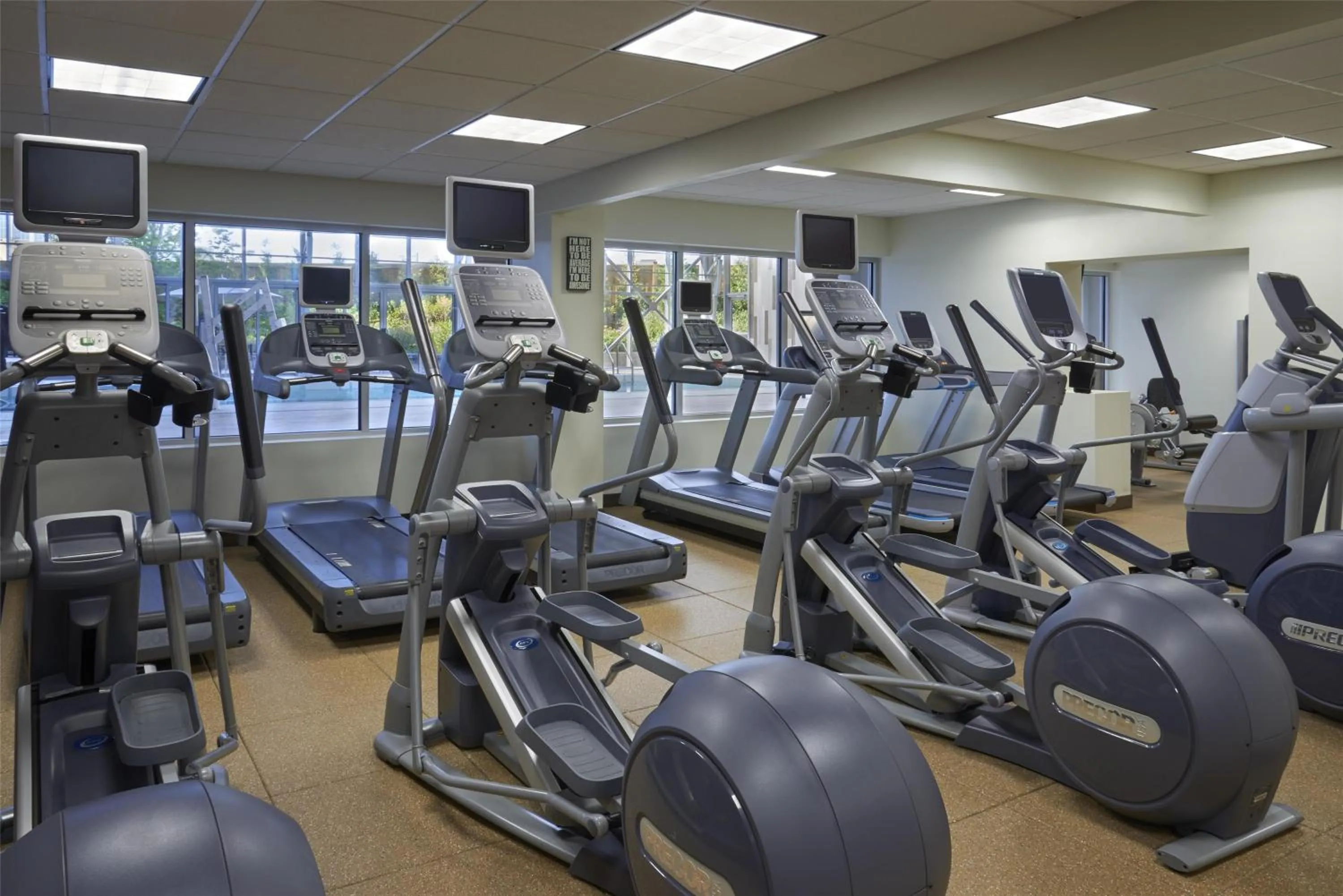 Fitness centre/facilities in Hilton Toronto Airport Hotel & Suites