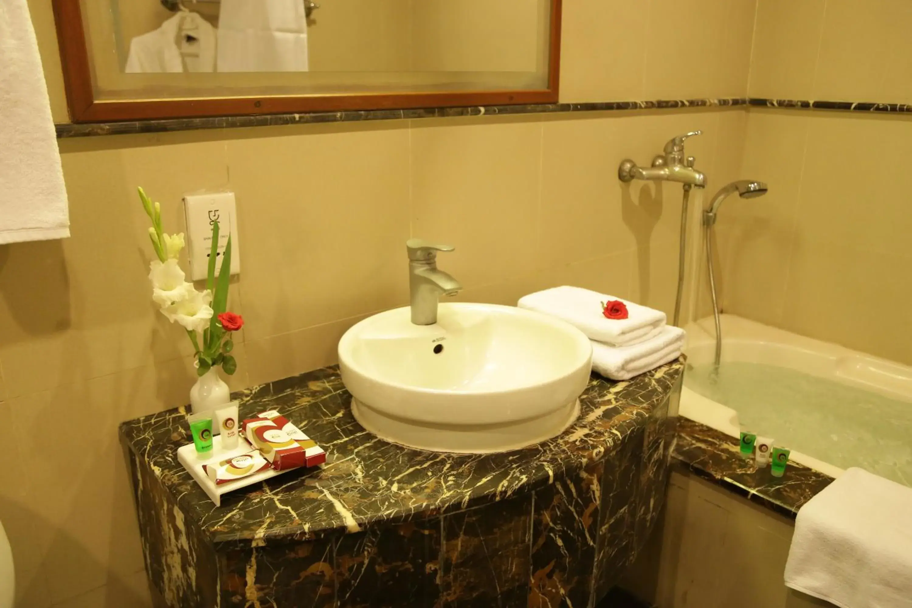 Bathroom in Hotel One Gulberg, Lahore Bathroom in Hotel One Gulberg, Lahore
