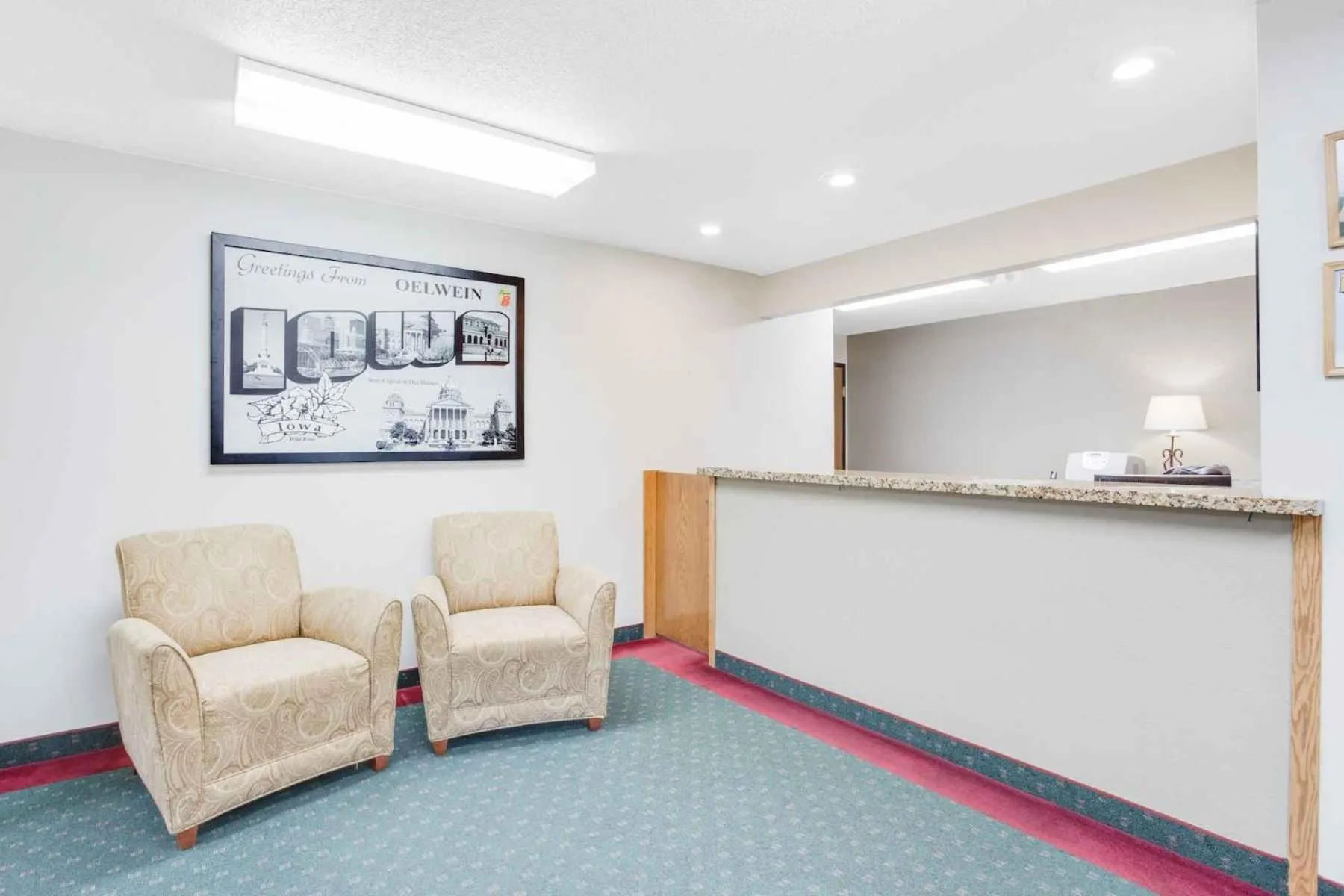 Lobby or reception in Super 8 by Wyndham Oelwein