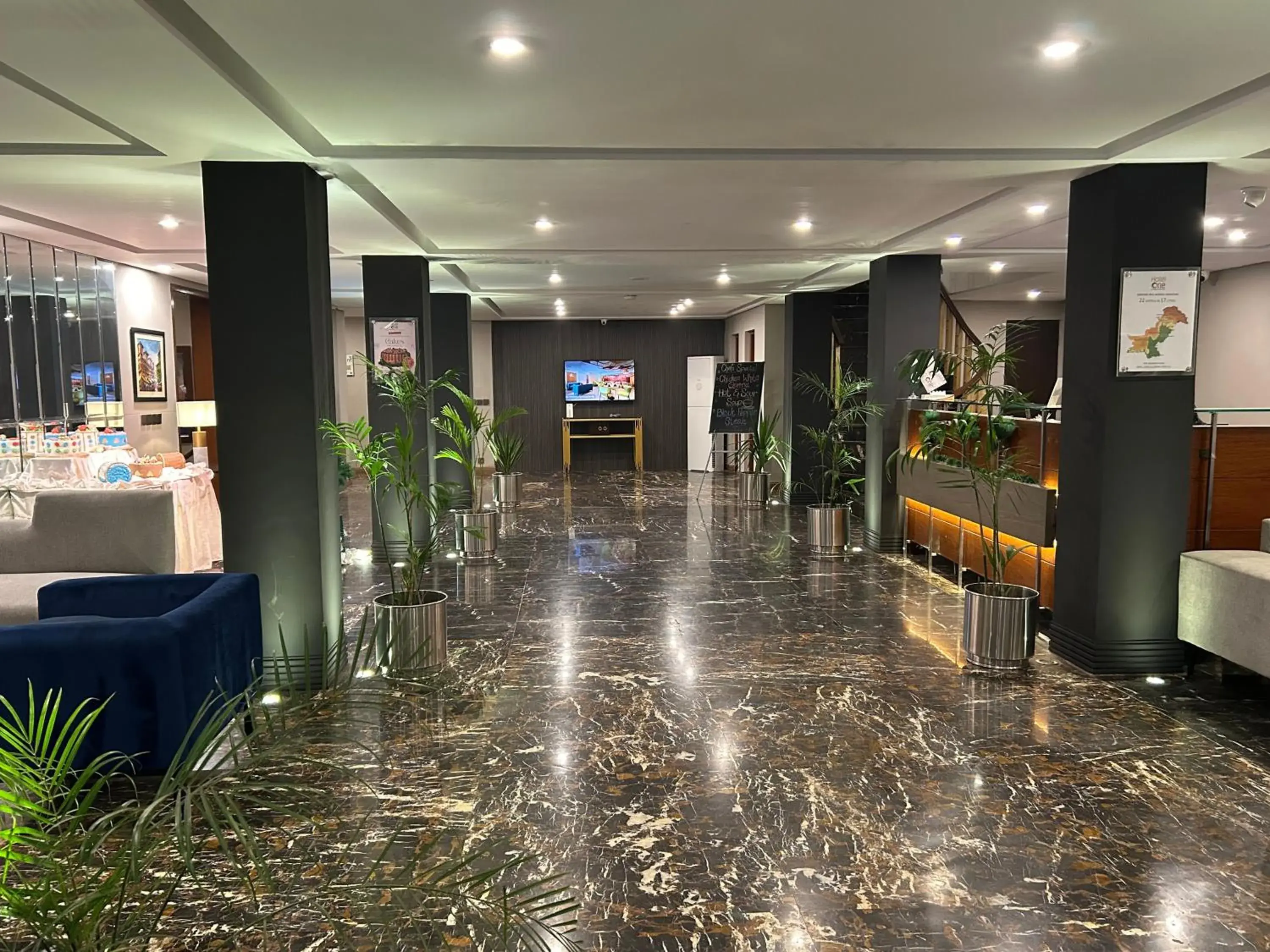 Lobby or reception in Hotel One The Mall, Lahore Lobby or reception in Hotel One The Mall, Lahore