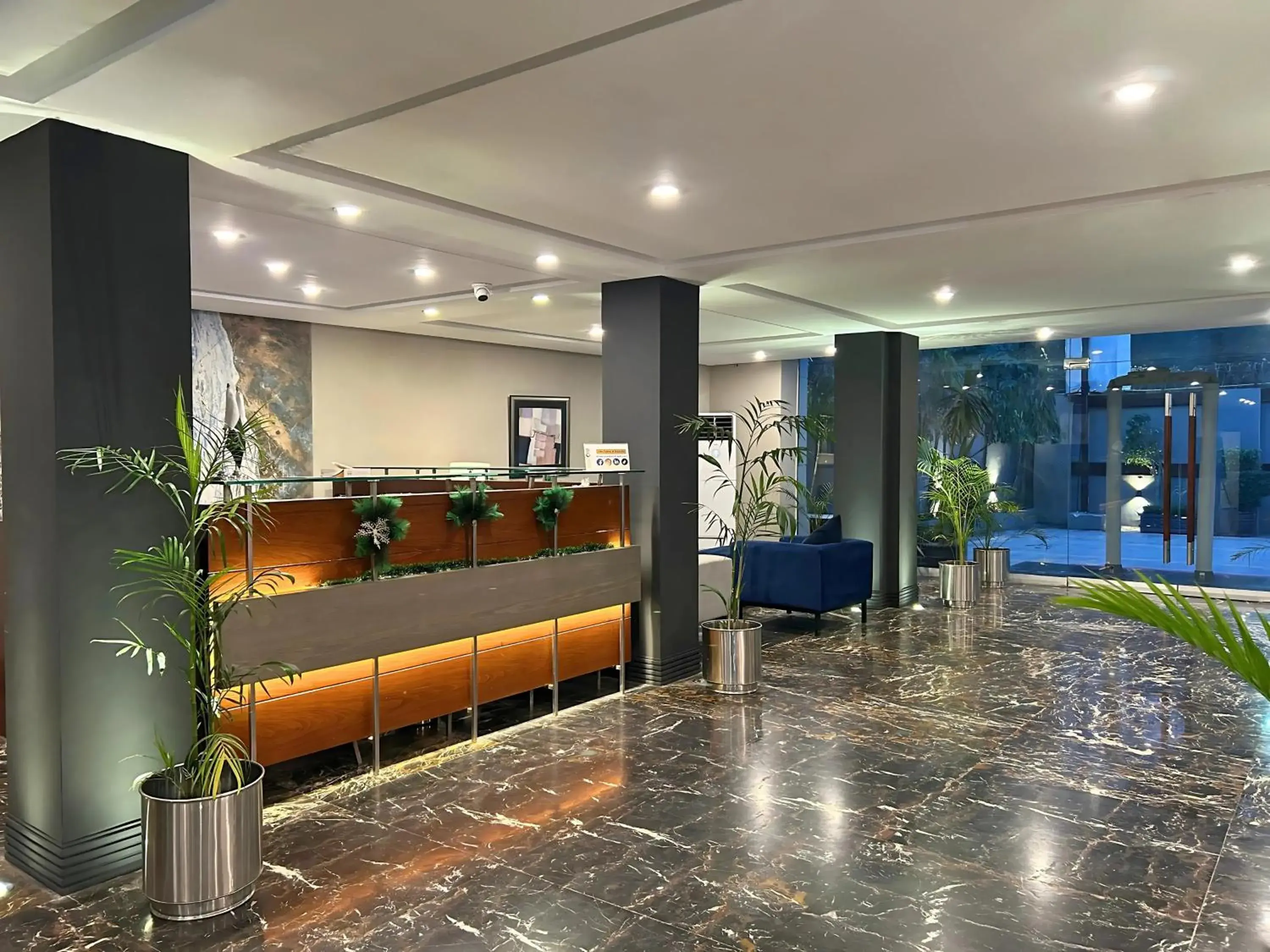 Lobby or reception in Hotel One The Mall, Lahore Lobby or reception in Hotel One The Mall, Lahore