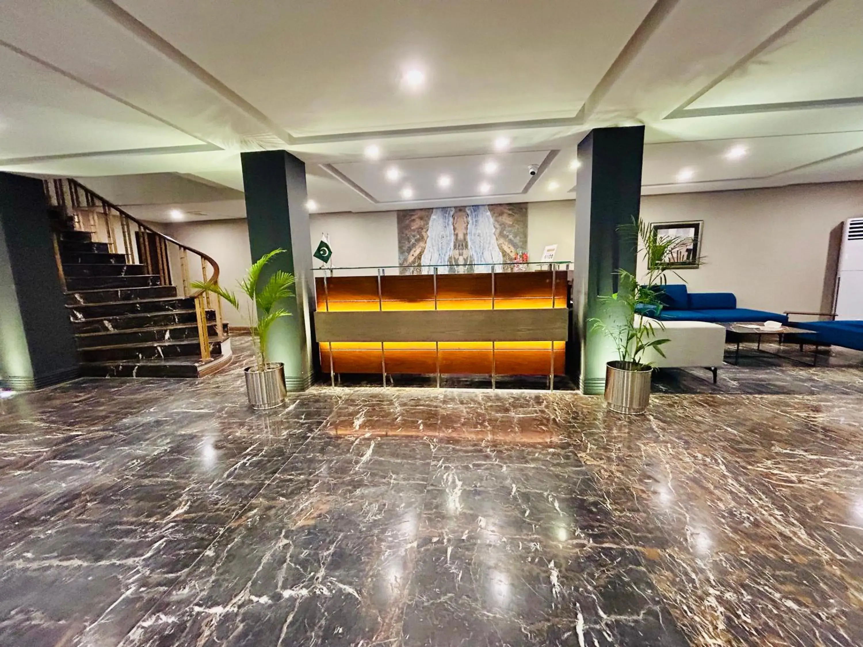 Lobby or reception in Hotel One The Mall, Lahore Lobby or reception in Hotel One The Mall, Lahore