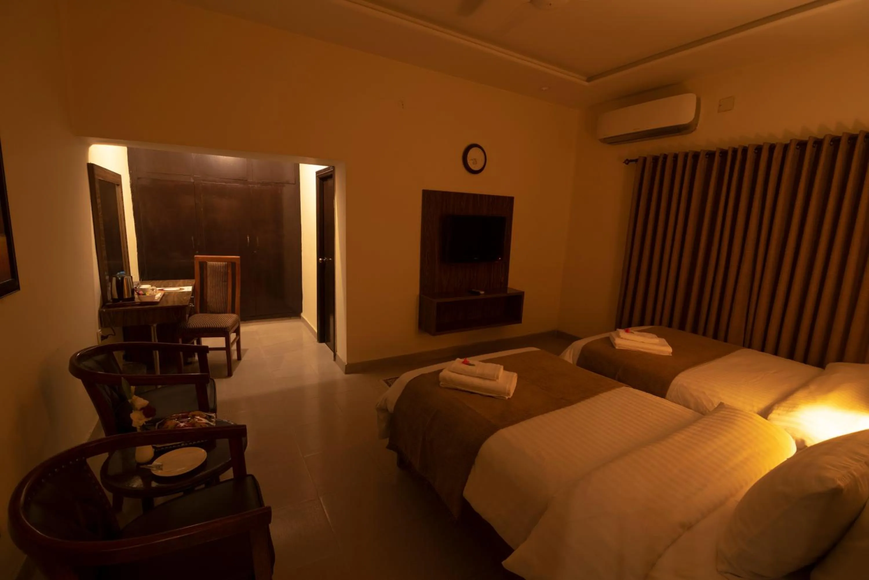 Photo of the whole room, Bed in Hotel One Lalazar Multan