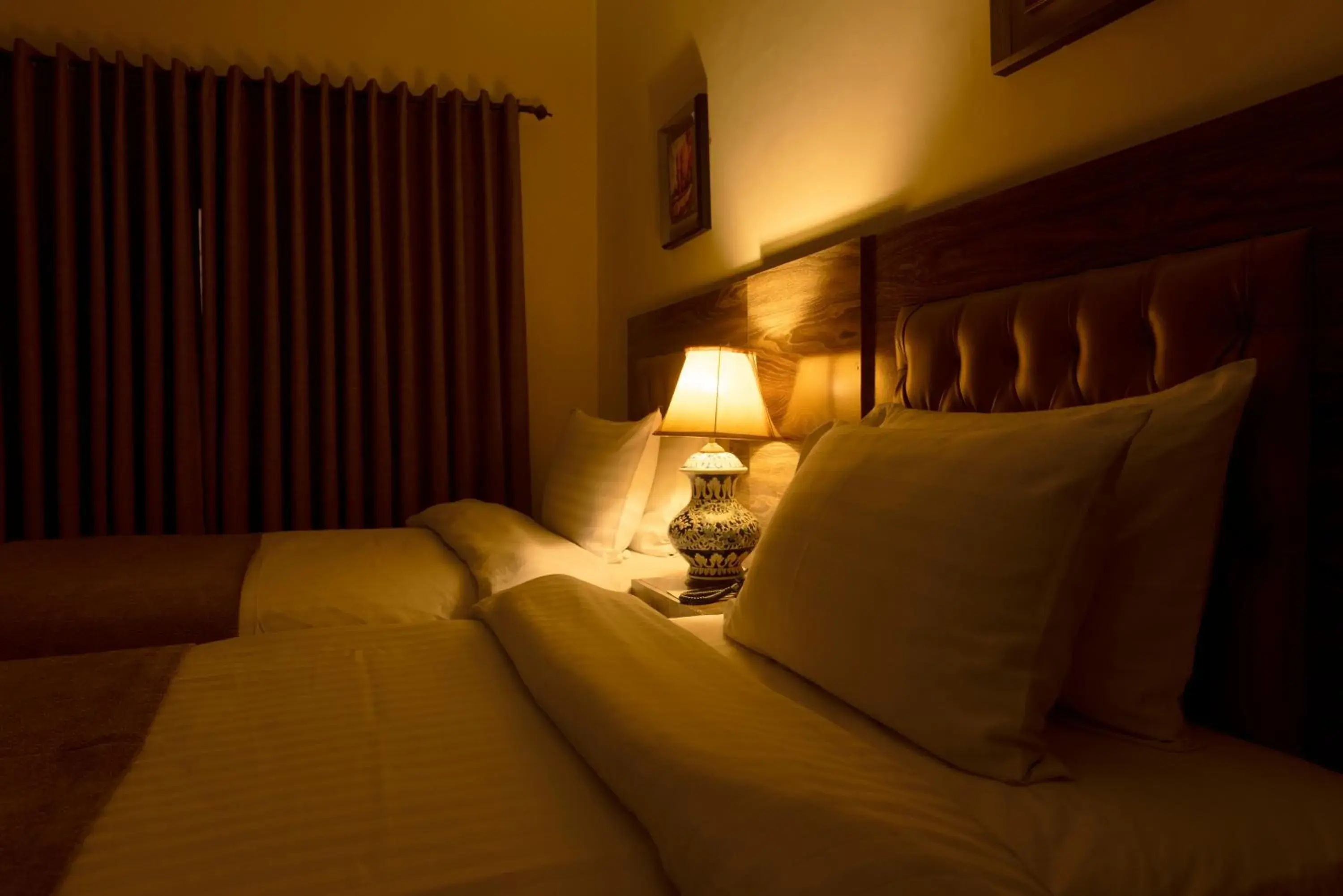 Bed in Hotel One Lalazar Multan Bed in Hotel One Lalazar Multan