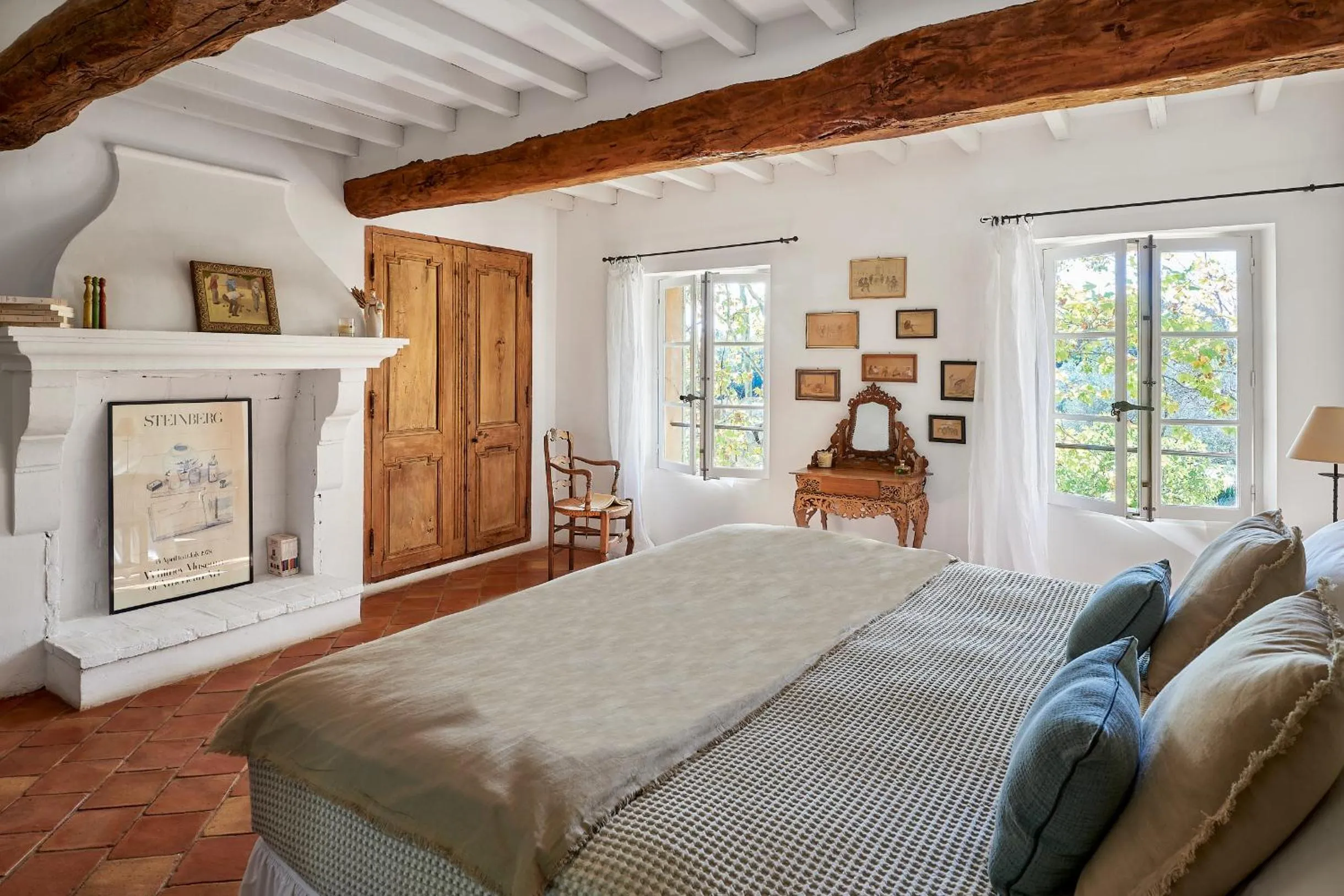 Bedroom, Bed in Château de Berne