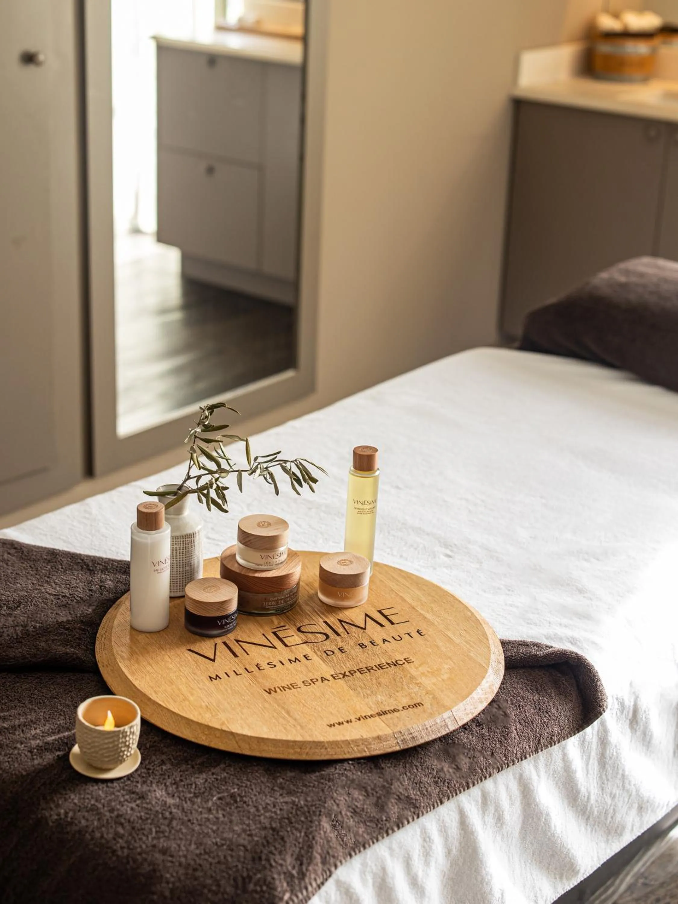 Spa and wellness centre/facilities, Bed in Château de Berne