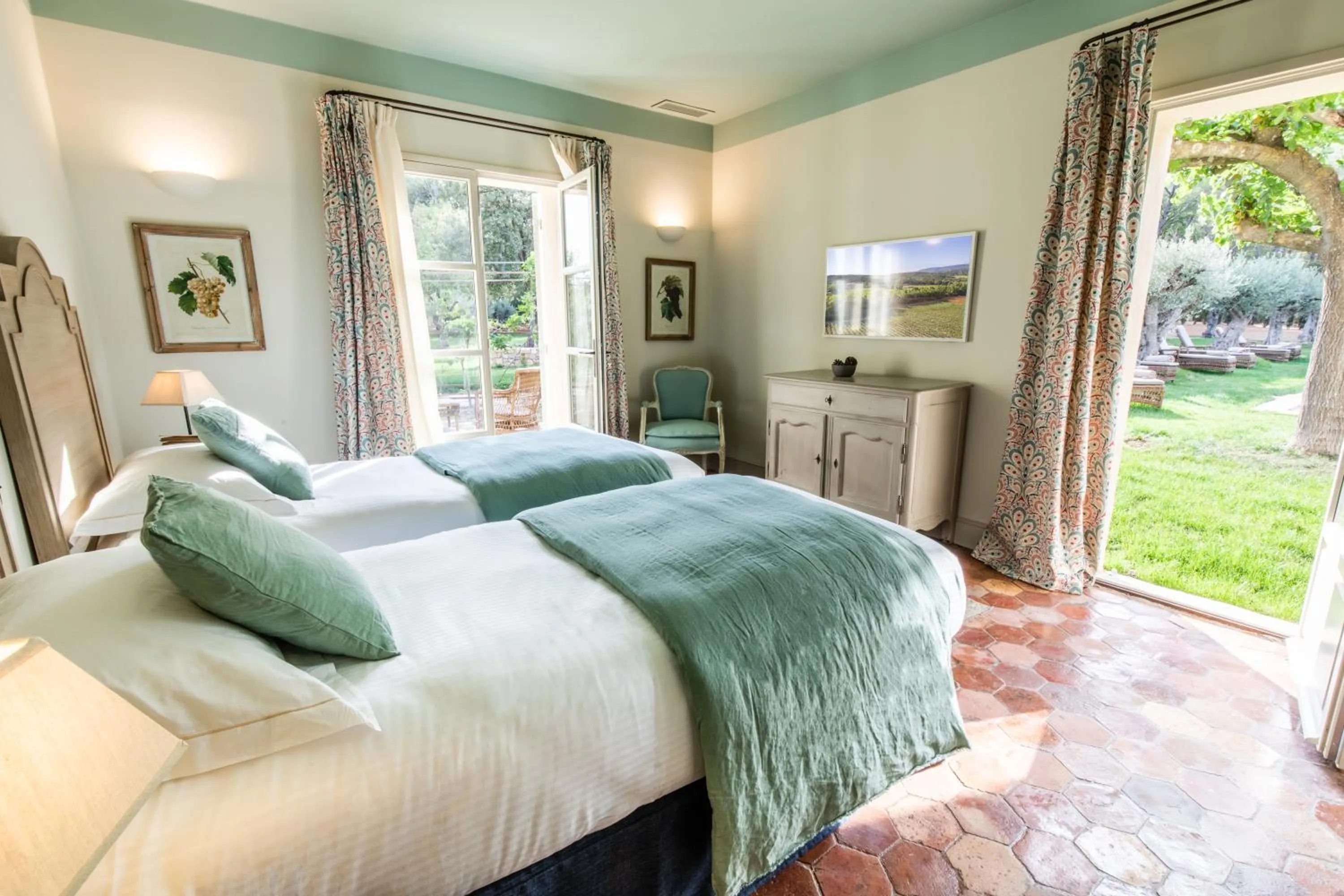 Bedroom, Bed in Château de Berne