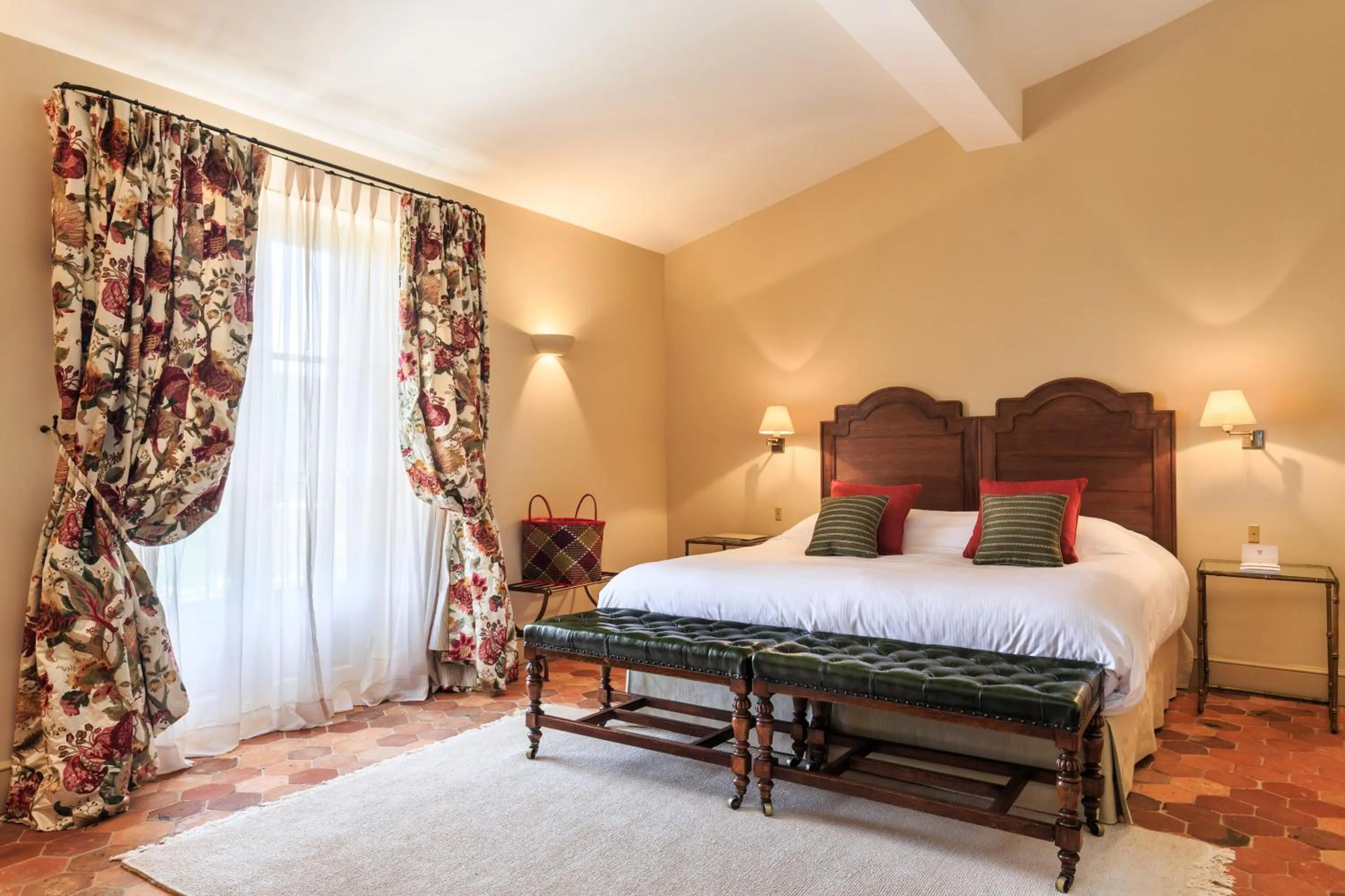 Bed in Château de Berne