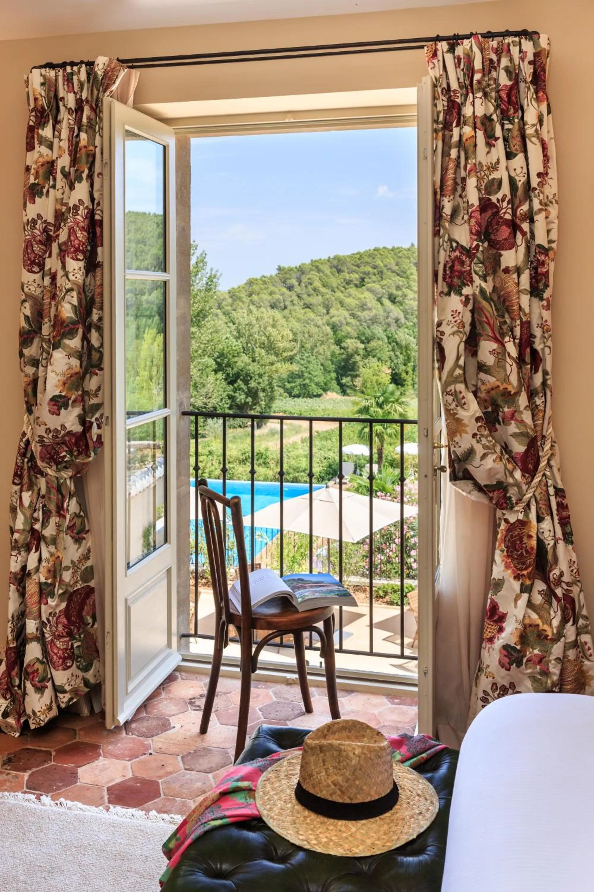 Natural landscape in Château de Berne